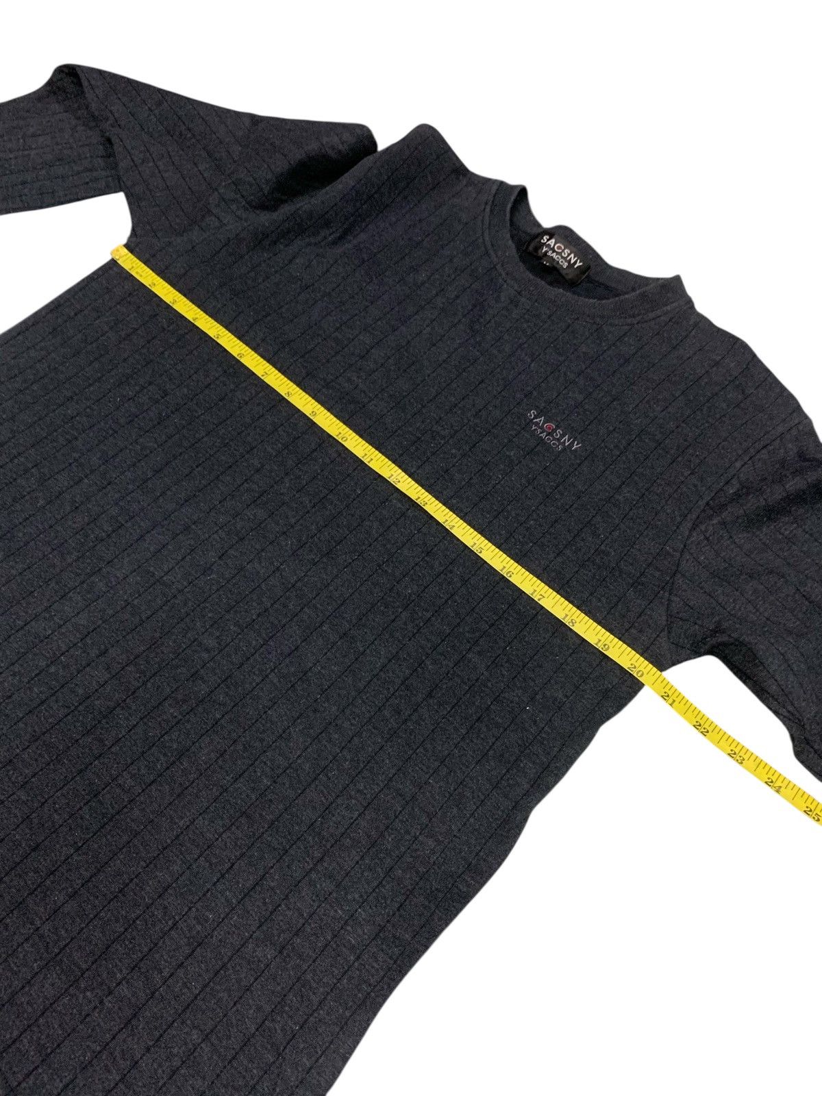 Japanese Brand × Y's × Y's for Men Sacsny Y'saccs Yohji Yamamoto Small Logo Longsleeve Shirt Size US M / EU 48-50 / 2 - 7 Thumbnail