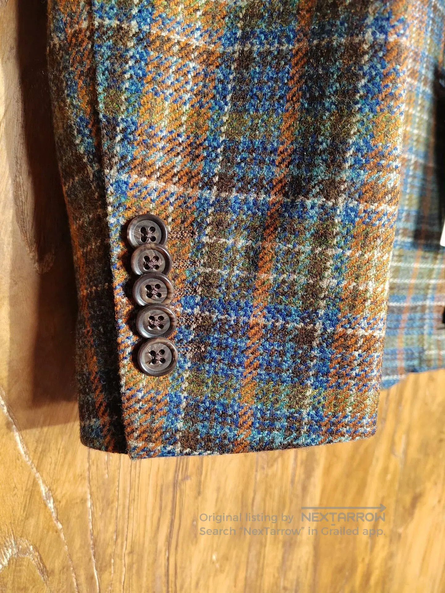 Corneliani CC Collection Corneliani Plaid Blazer. Size US M / EU 48-50 / 2 - 5 Thumbnail