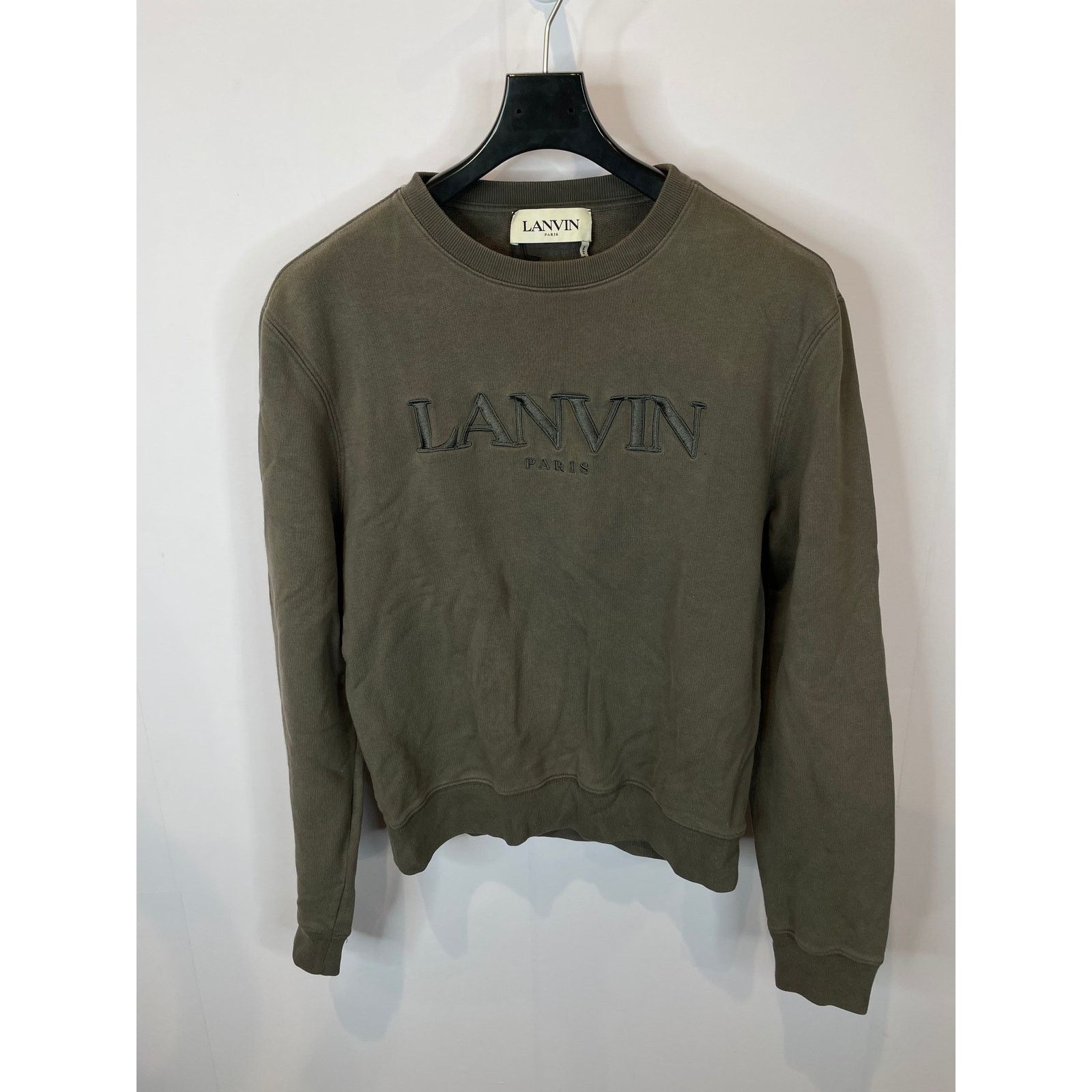 Lanvin Lanvin Grey Crewneck Used Small Size US S / EU 44-46 / 1 - 2 Thumbnail