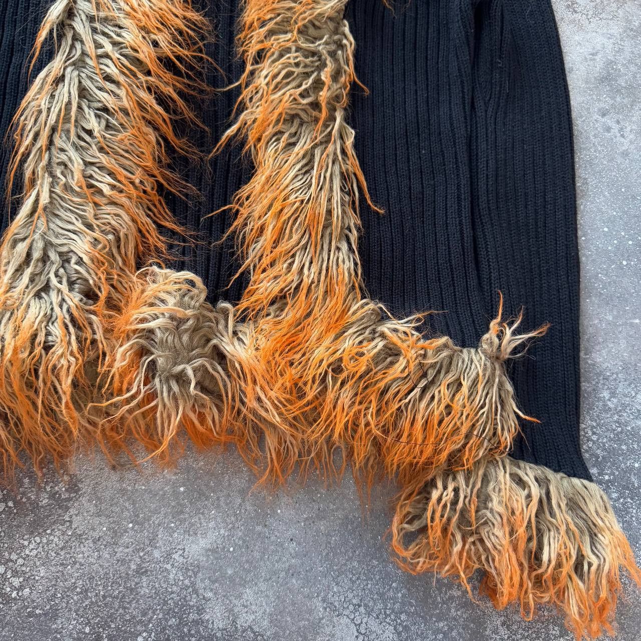 If Six Was Nine × Japanese Brand × Vintage Amazing Faux Fur Vintage Sexy Sweater Size M / US 6-8 / IT 42-44 - 7 Thumbnail