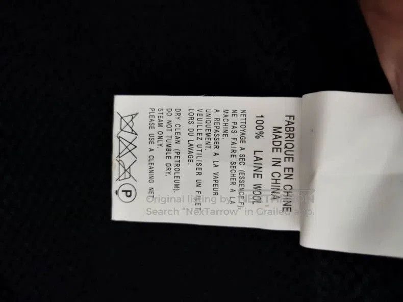 Y's Y's by Yohji Yamamoto Wool Coat. Size US M / EU 48-50 / 2 - 5 Thumbnail