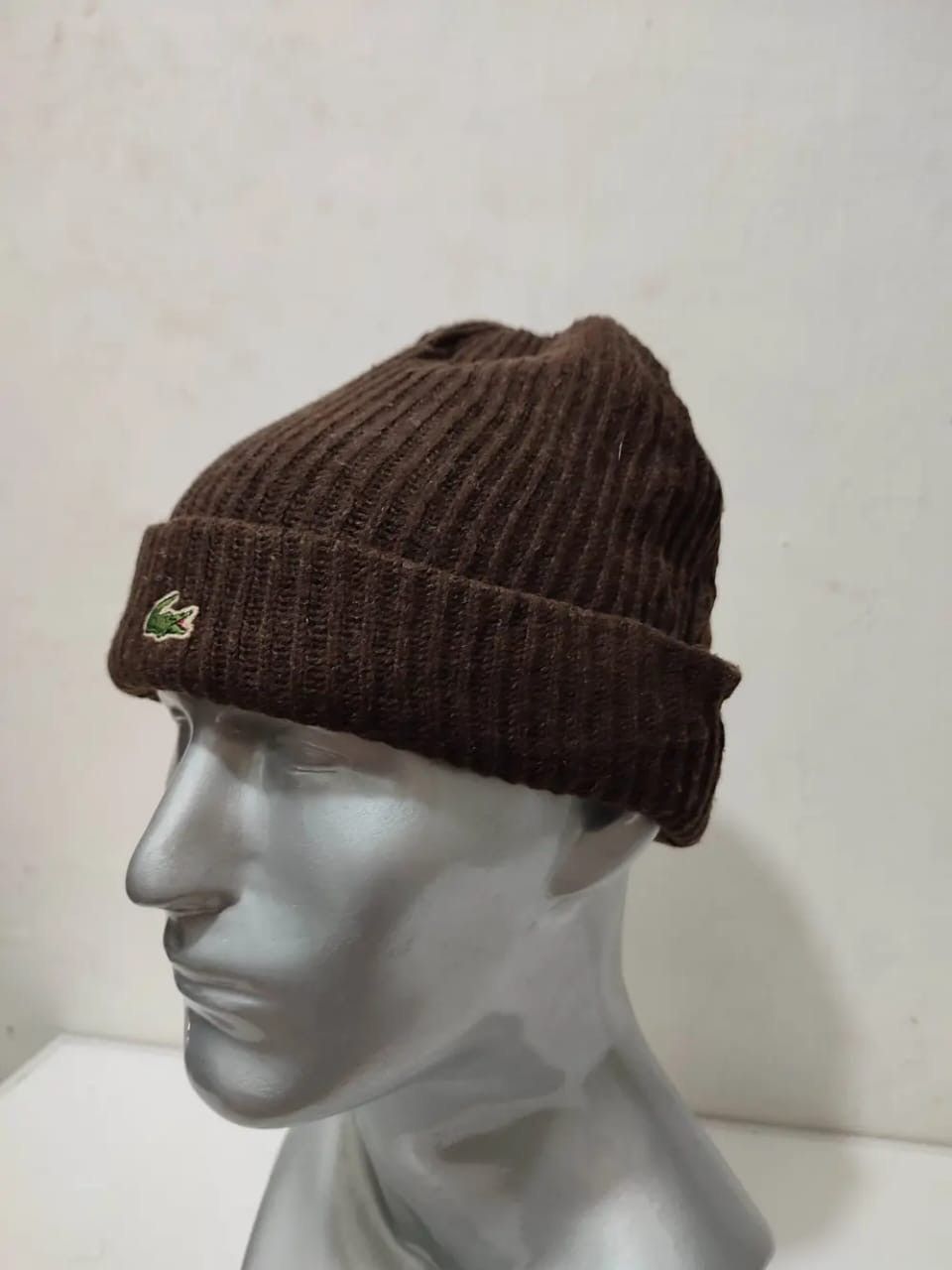 Lacoste × Vintage Vintage Lacoste Beanie Hats Size ONE SIZE - 4 Thumbnail