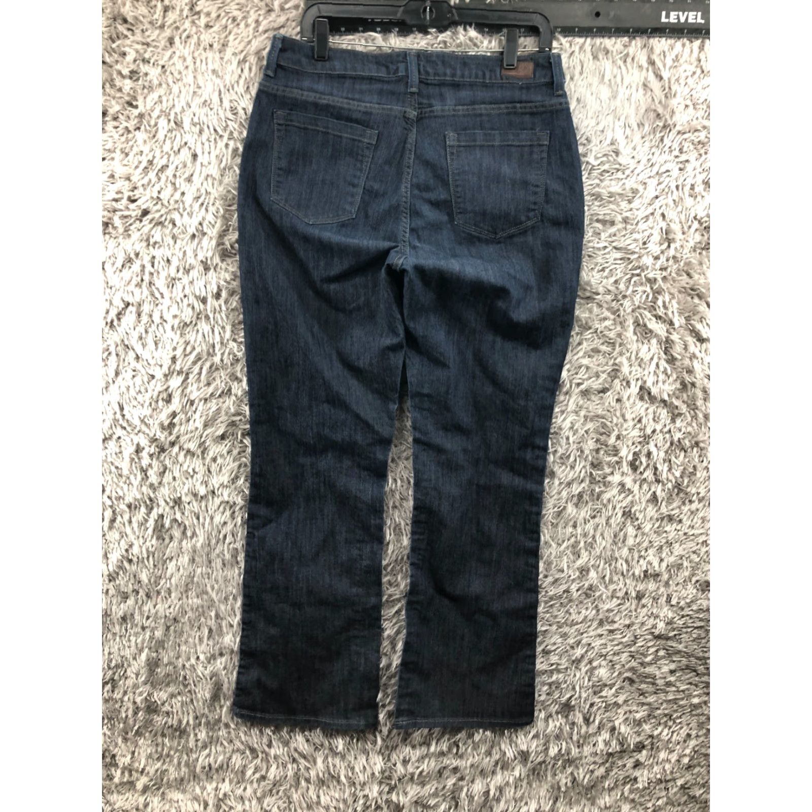 Lee Lee Riders by Lee Bootcut Jeans Size 12 Womens Dark Wash Blue Bootcut Jeans Regular Fit 31in Inseam Size 34" / US 12 / IT 48 - 5 Thumbnail