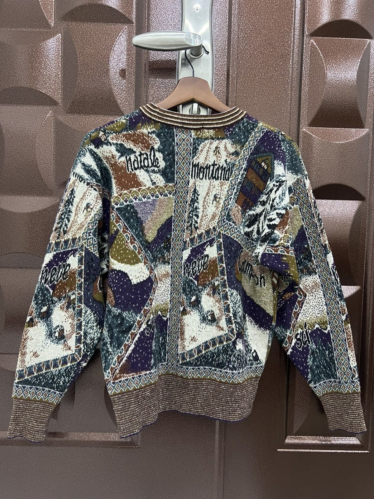 Japanese Brand Modigham Montana Classic Missoni Jumper Knit Coogi Style Size US M / EU 48-50 / 2 - 8 Thumbnail