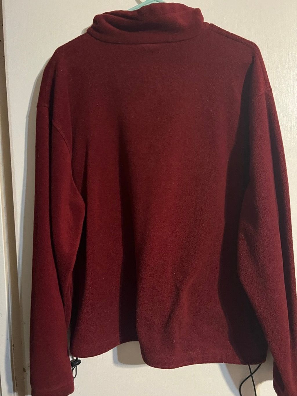 Bass Pro Shops Women's Bass Pro Shops Red Full-Zip Fleece Jacket L Size L / US 10 / IT 46 - 2 Thumbnail