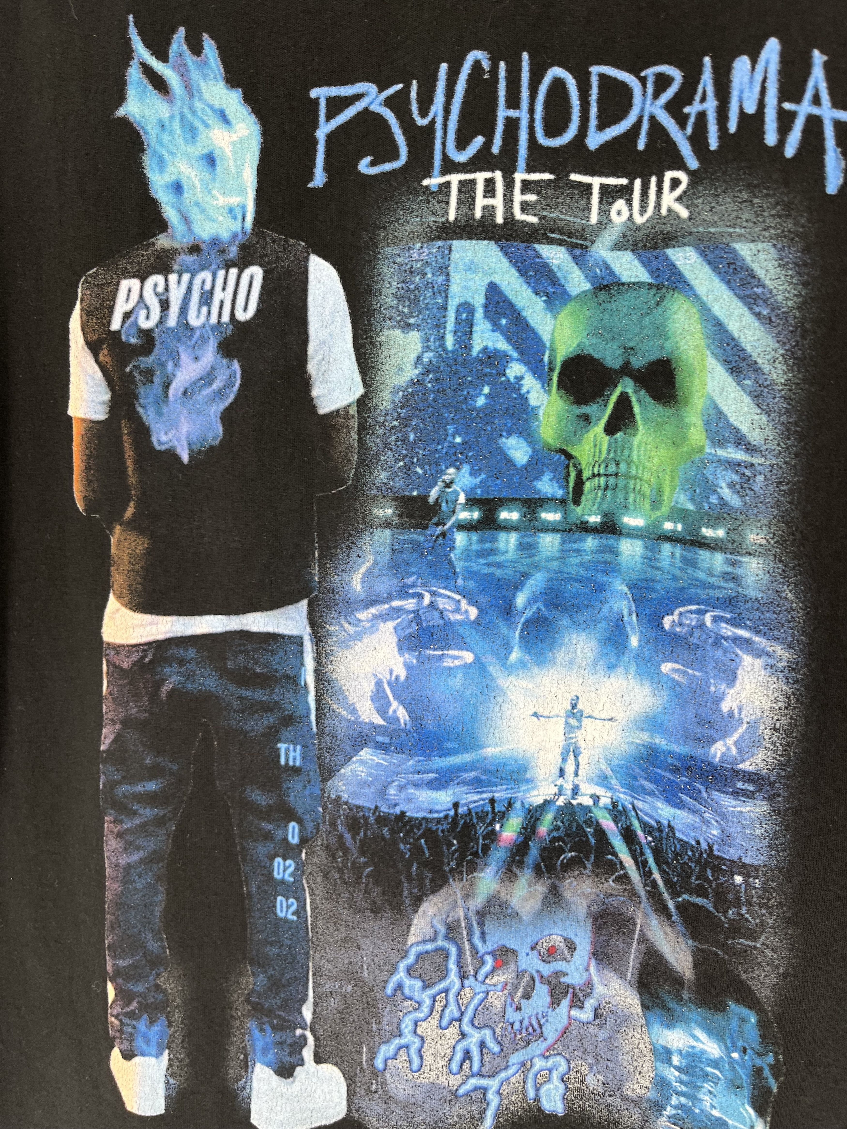 Psychworld Vintage Dave psycho psychodrama rap tee t-shirt tour world Size US L / EU 52-54 / 3 - 10 Thumbnail