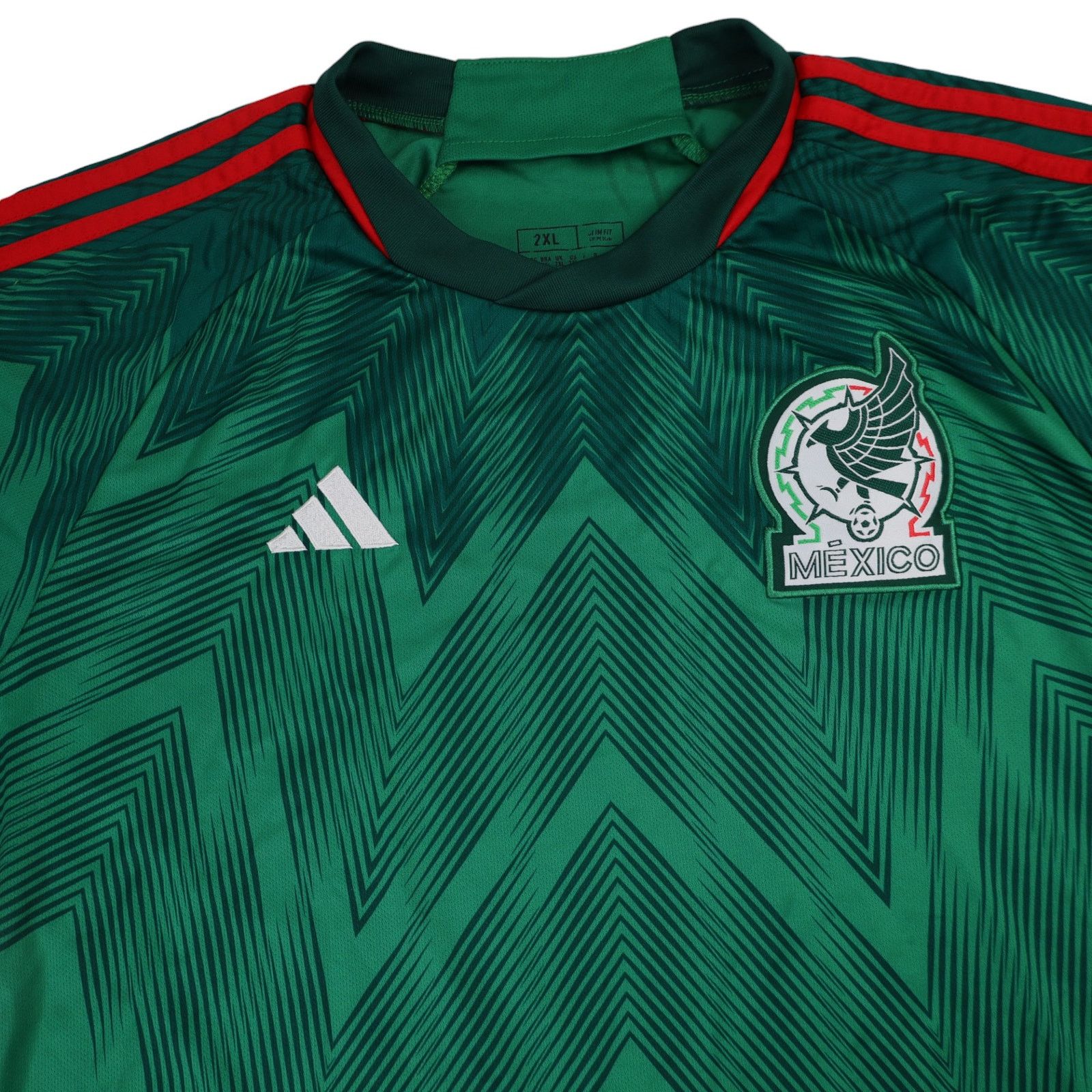 Adidas 2022-23 Adidas Mexico National Football Team Players Jersey Size US L / EU 52-54 / 3 - 4 Thumbnail
