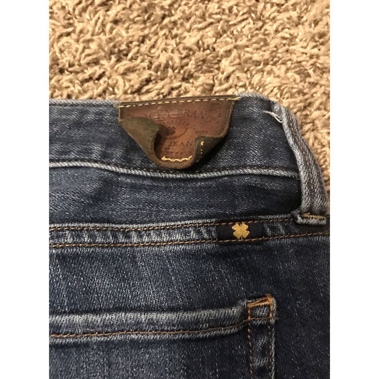 Lucky Brand Lucky Brand Jeans Womens Size 10 Lola Ankle Crop Denim B18 Blue Mid Rise Inseam 24 Inches Size 32" / US 10 / IT 46 - 5 Thumbnail