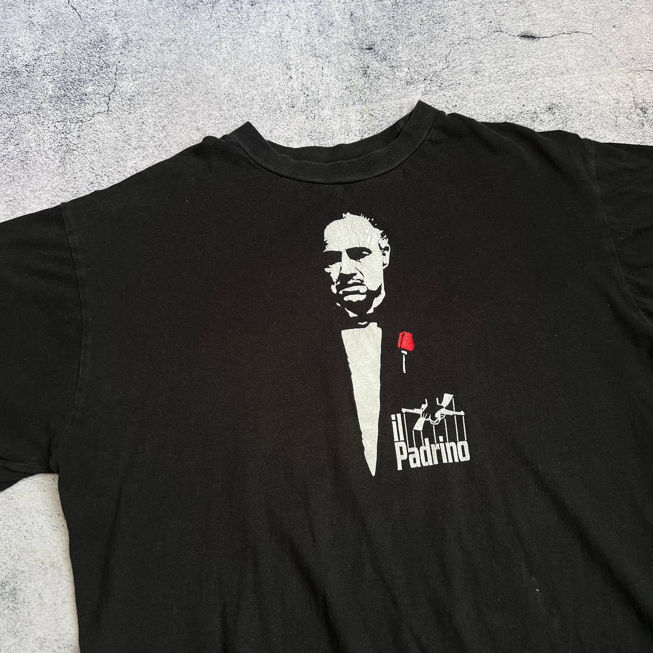Vintage Vintage The Godfather Il Padrino Movie Faded T-Shirt Size US XL / EU 56 / 4 - 2 Thumbnail
