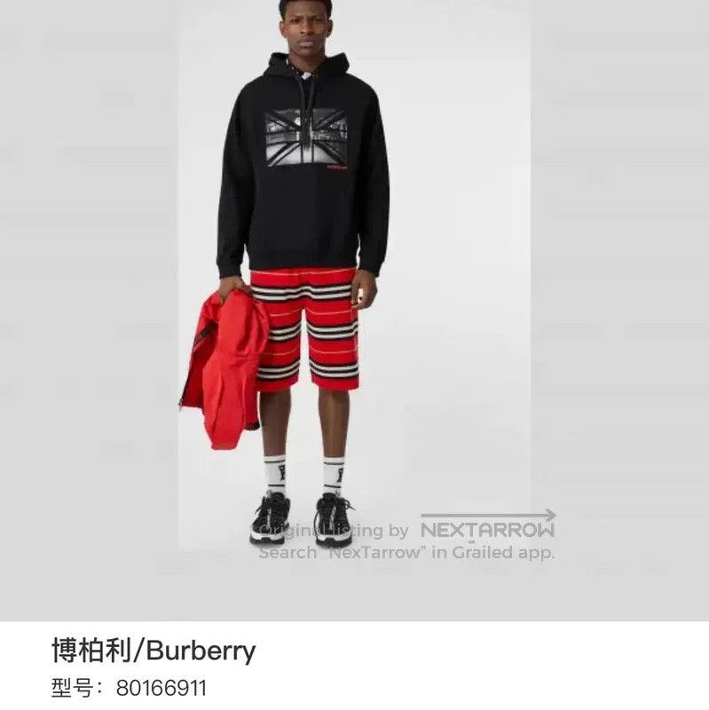 Burberry Burberry Black Cotton Men's Hoodie. Size US L / EU 52-54 / 3 - 6 Thumbnail