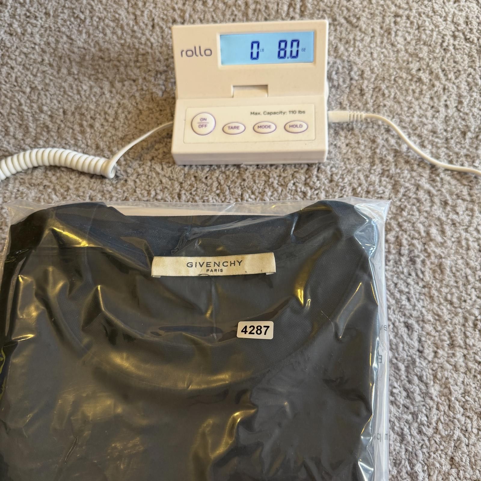 Givenchy Givenchy Paris Distressed Logo T Shirt Black Oversized S Size US S / EU 44-46 / 1 - 9 Thumbnail