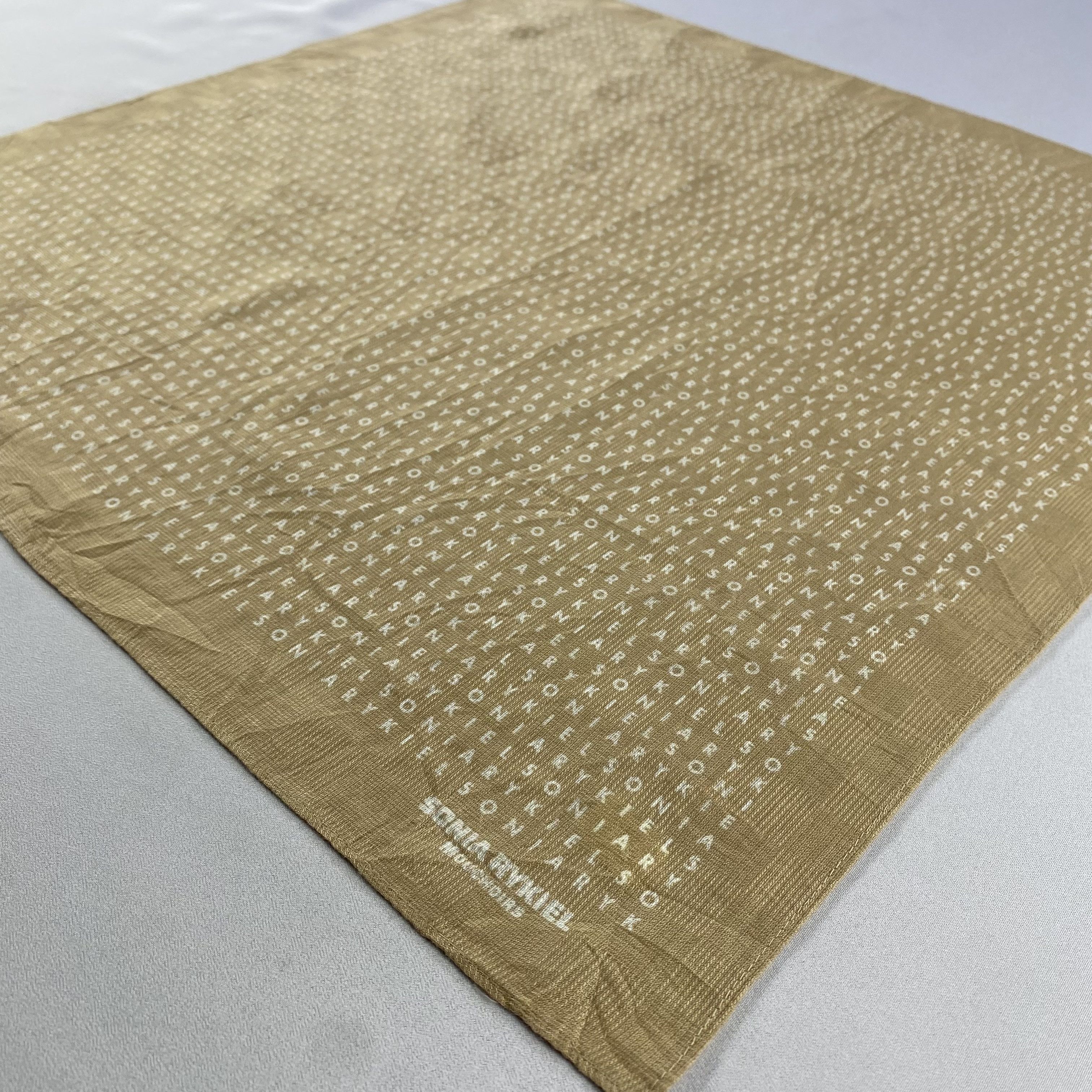 Vintage Sonia Rykiel Bandana/ Handkerchief / Neckerchief Size ONE SIZE - 2 Thumbnail