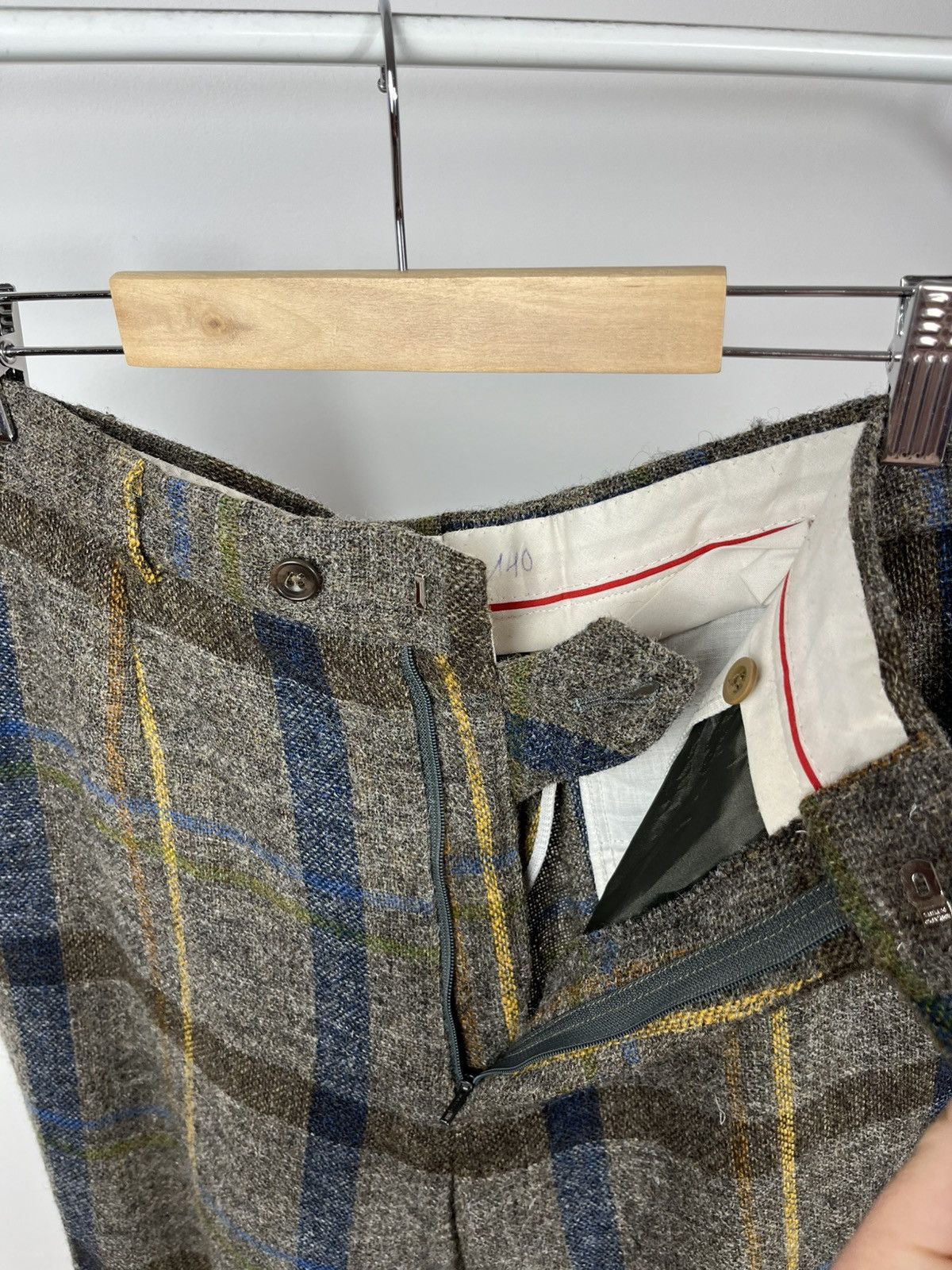 Richard James Richard James Savile Row Plaid Wool Pants Trousers Size 34 Size US 34 / EU 50 - 7 Thumbnail