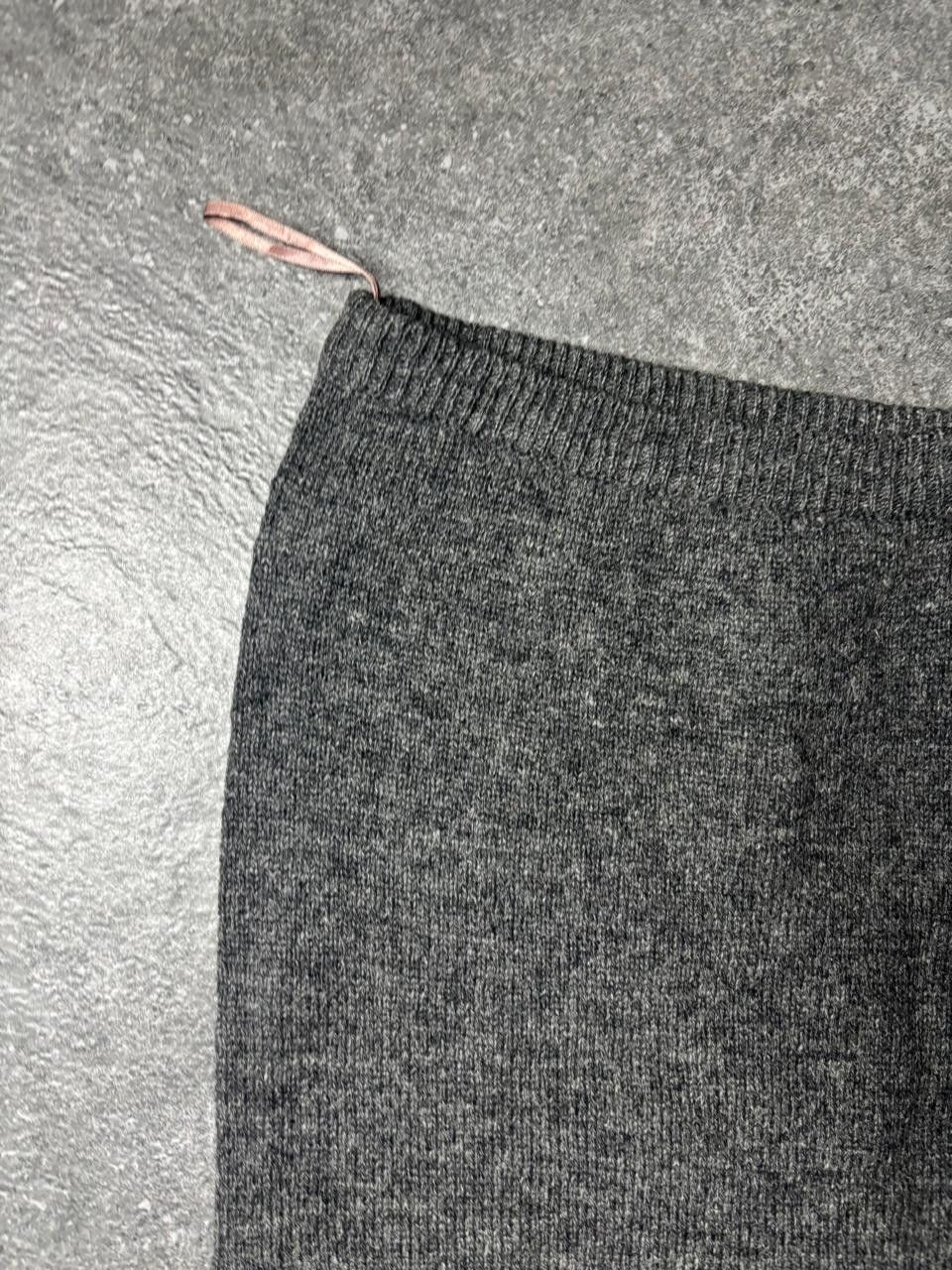 Tricot Comme des Garcons 1990s Tricot Comme Des Garcons Distressed Midi Skirt Size 30" / US 8 / IT 44 - 2 Thumbnail