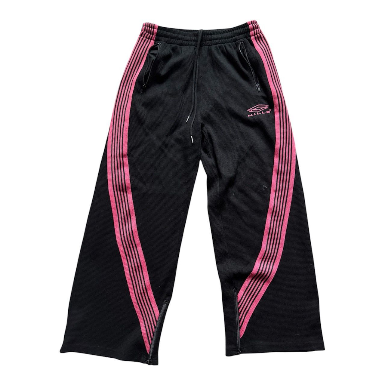 The GV Gallery GV Gallery Raspberry Hills Black/Pink Waffle Sweats ...