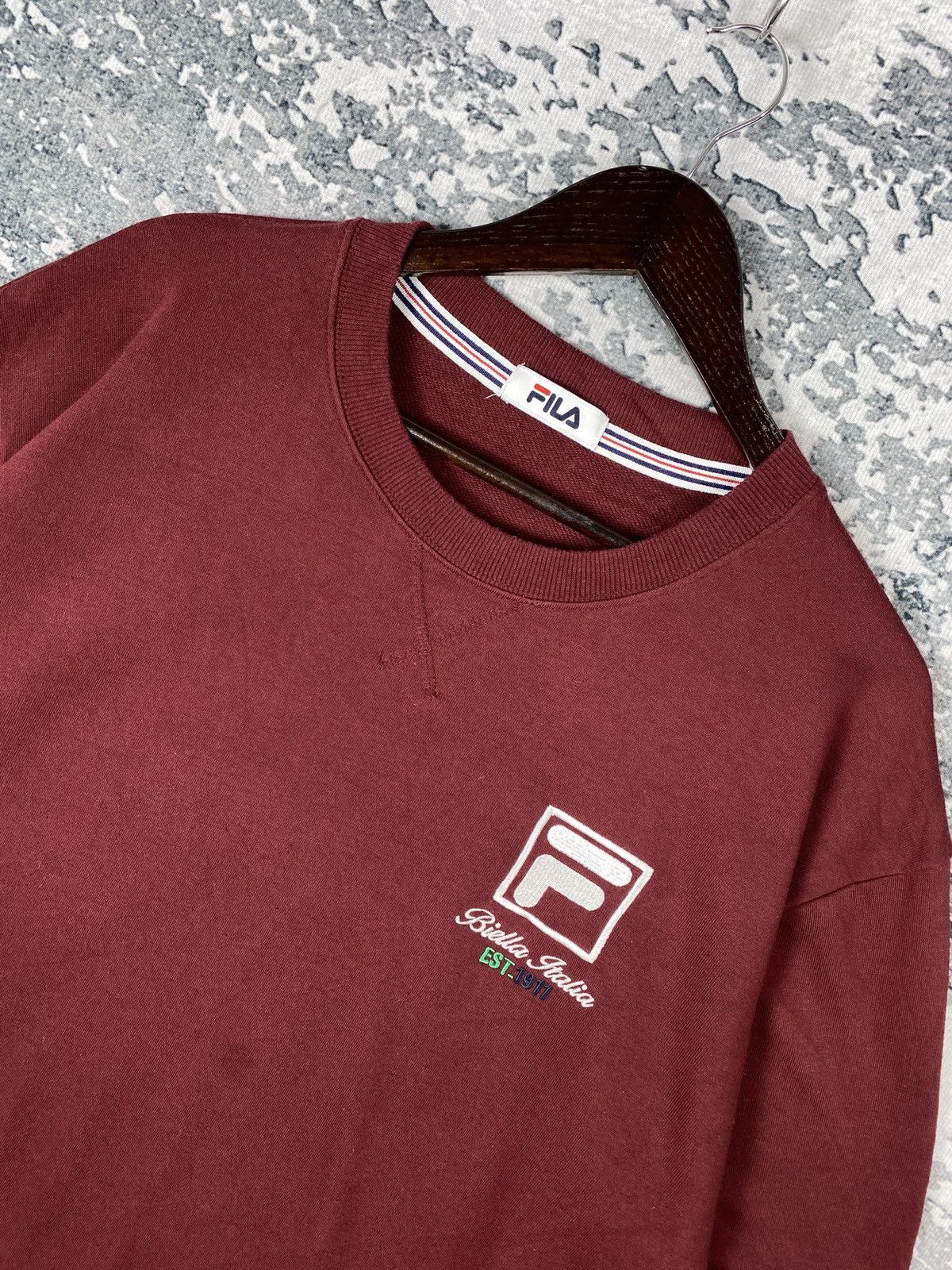 Fila × Vintage Vintage Fila Sweatshirts Size US XXL / EU 58 / 5 - 2 Thumbnail