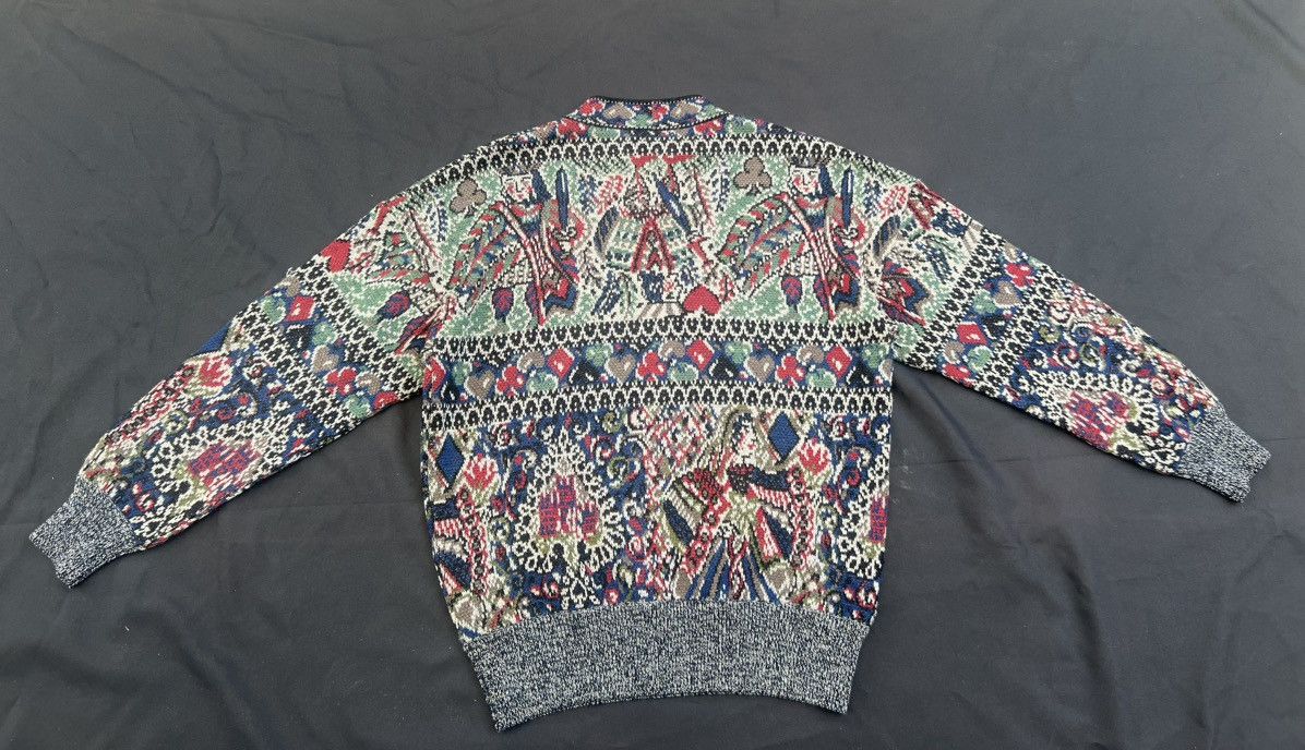 Missoni Vintage Missoni Italy Poker Card Knitwear Wool Sweater Size US M / EU 48-50 / 2 - 24 Thumbnail