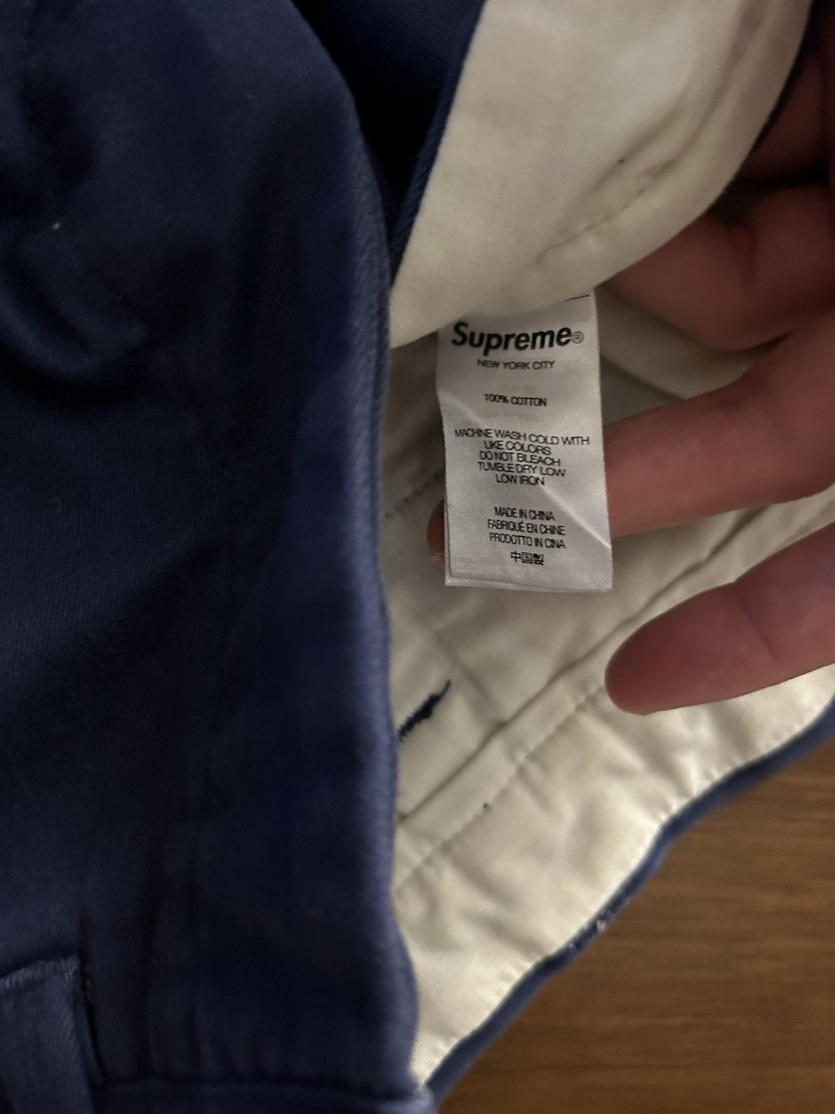 Supreme Supreme Purple Pants Size US 30 / EU 46 - 4 Thumbnail