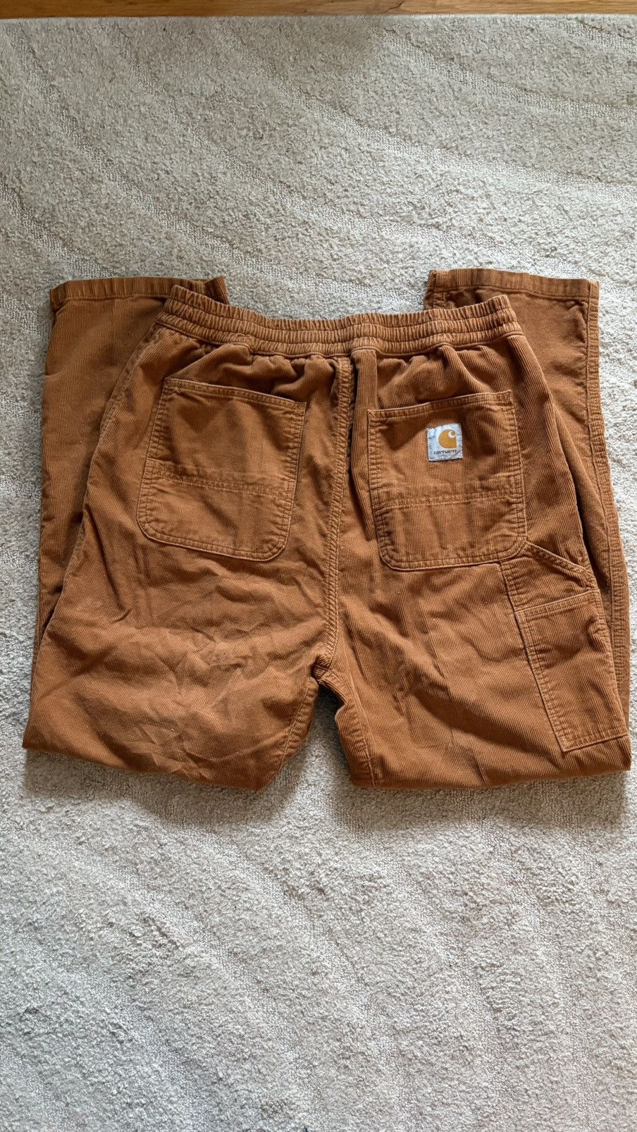 Carhartt Wip Carhartt WIP Flint Pant Tan corduroy pants Size Large Size US 34 / EU 50 - 1 Thumbnail