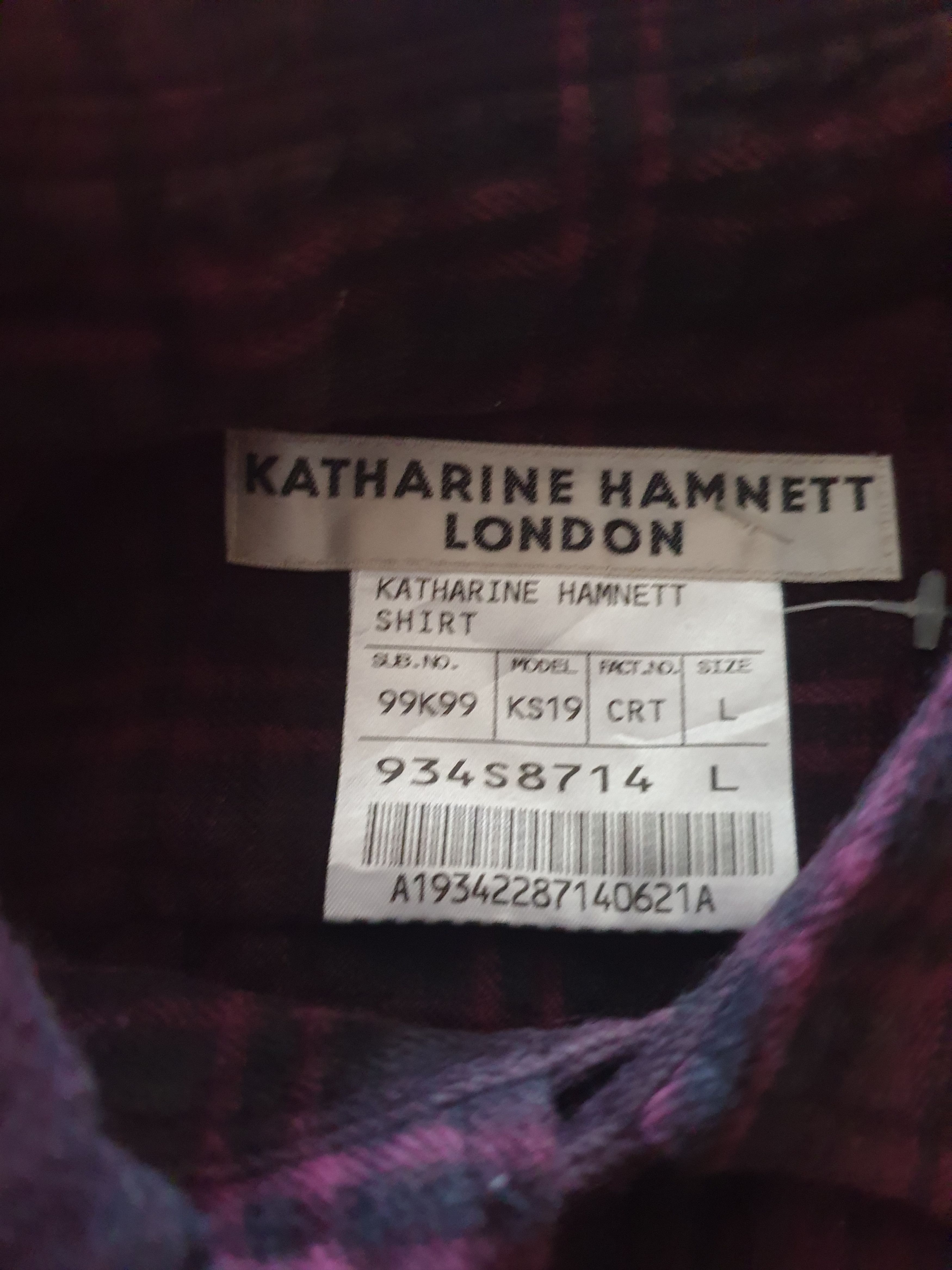 Katharine Hamnett London Katharine hamnett London flannel shirt Size US S / EU 44-46 / 1 - 2 Thumbnail