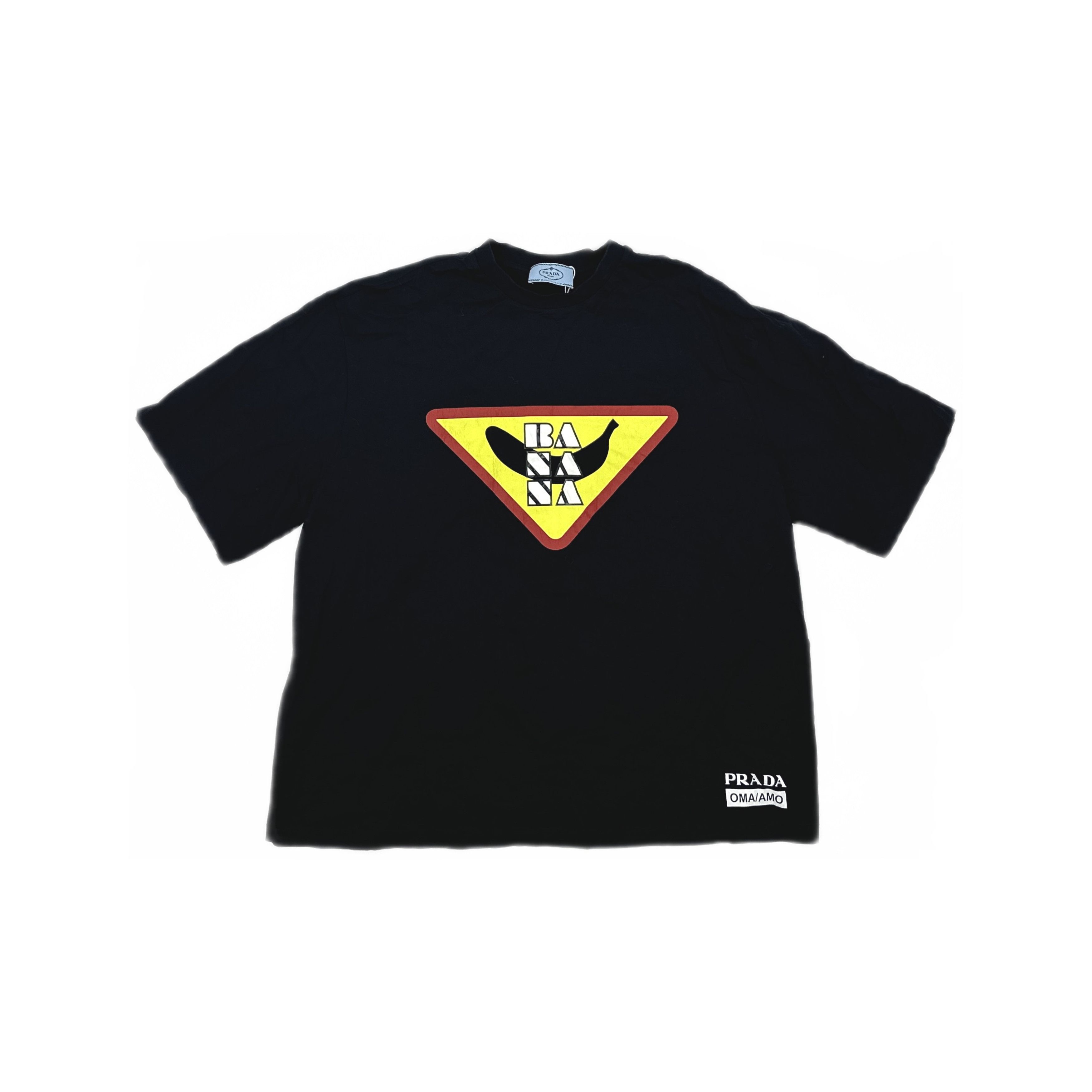 Prada Prada Banana Graphic T-Shirt Size M Size US M / EU 48-50 / 2 - 1 Thumbnail