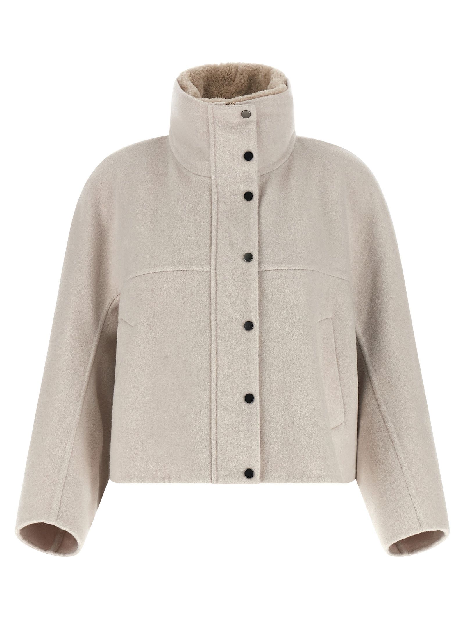 Brunello Cucinelli Cropped Coat Size S / US 4 / IT 40 - 1 Thumbnail