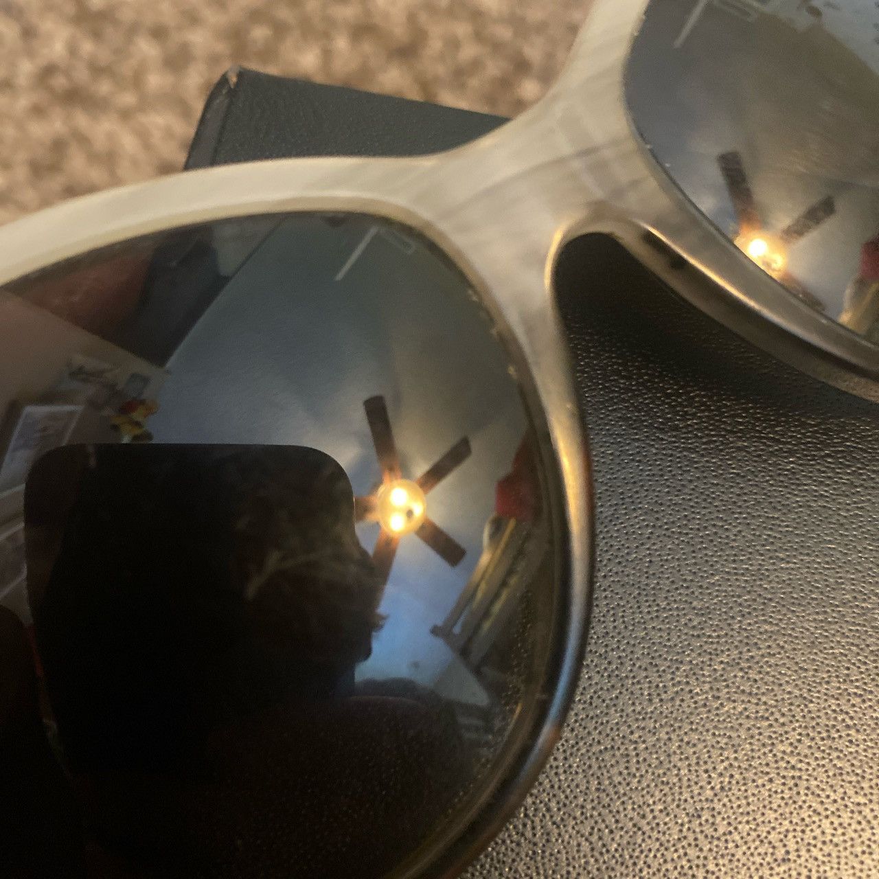 Balenciaga Mens/Womens Marble black/grey/white balenciaga glasses Size ONE SIZE - 7 Thumbnail