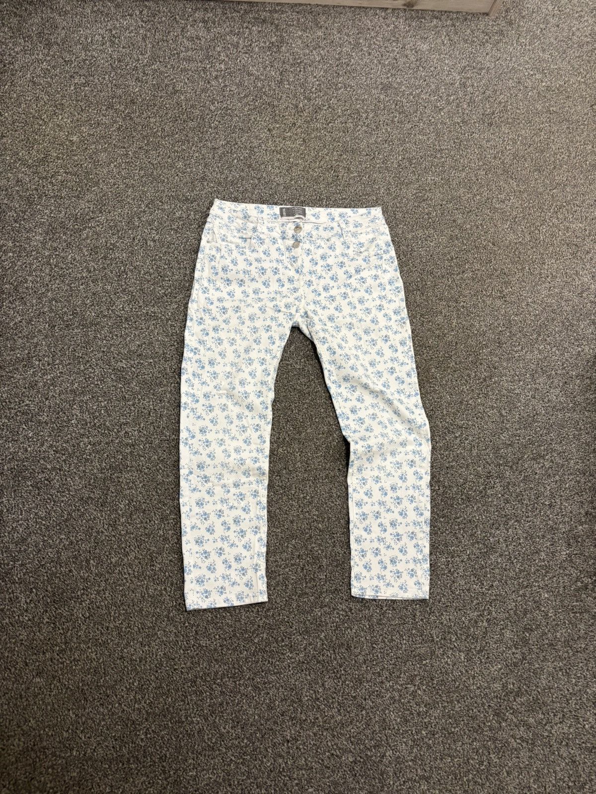 Designer × Vintage Vintage Floral Printed Pants Size US 32 / EU 48 - 2 Thumbnail