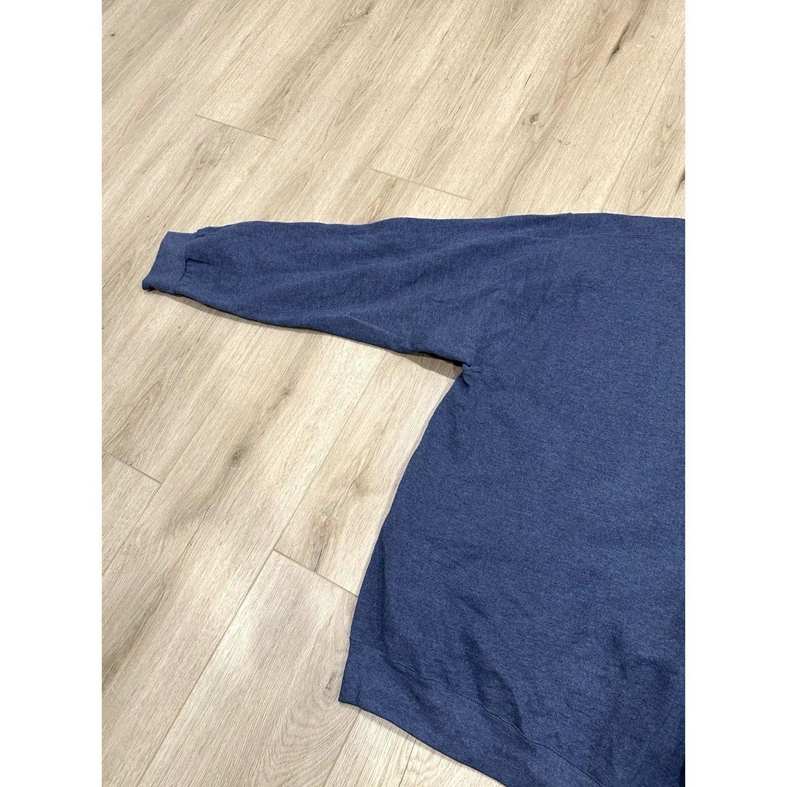 Nike VINTAGE Nike Crewneck Sweatshirt 2XL Navy Blue Long Sleeve Men’s 90s Made in USA Size US XXL / EU 58 / 5 - 4 Thumbnail