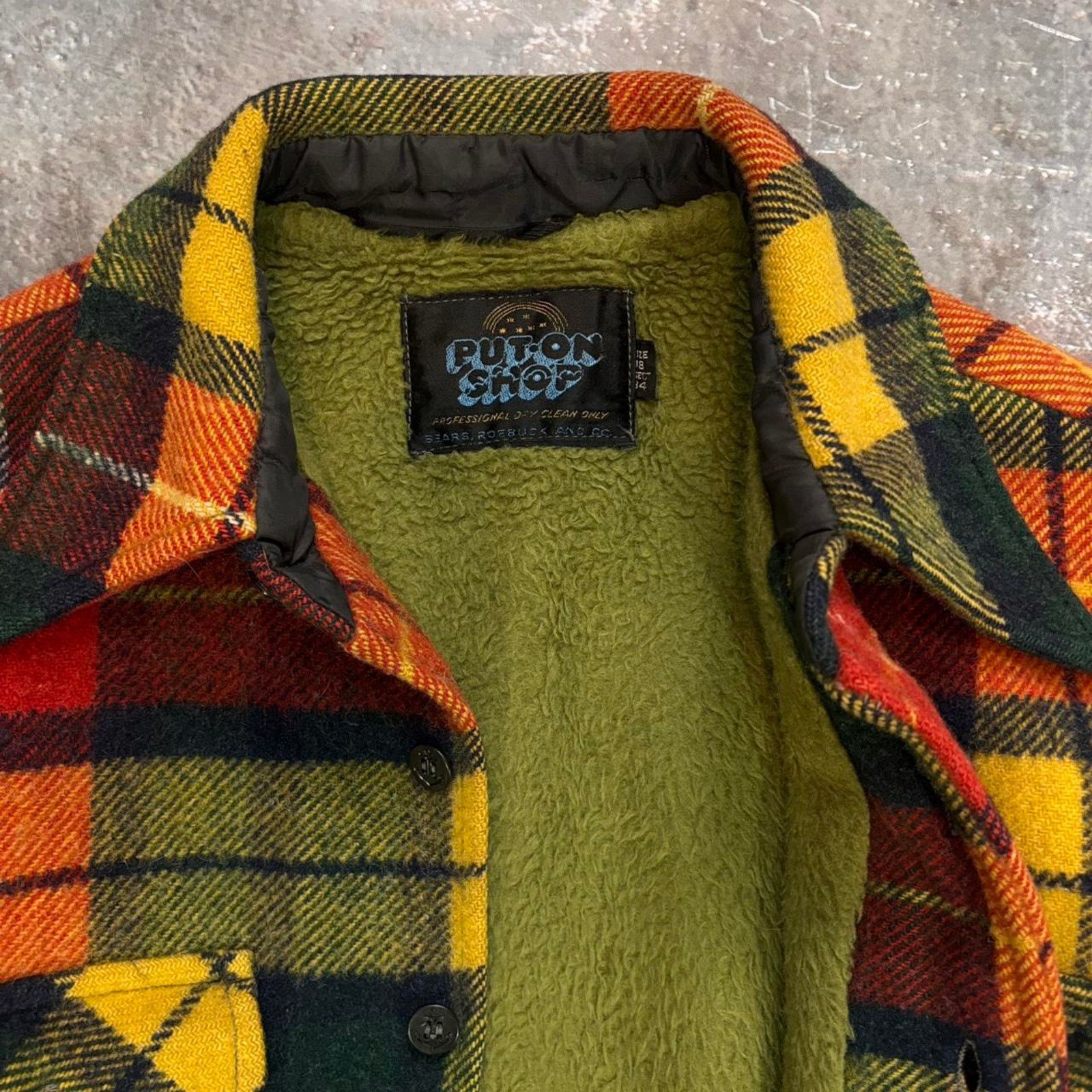 Sears × Vintage Vintage 90s CPO Flannel Shirt. Red & Green Sears Put On Shop Size US S / EU 44-46 / 1 - 4 Thumbnail