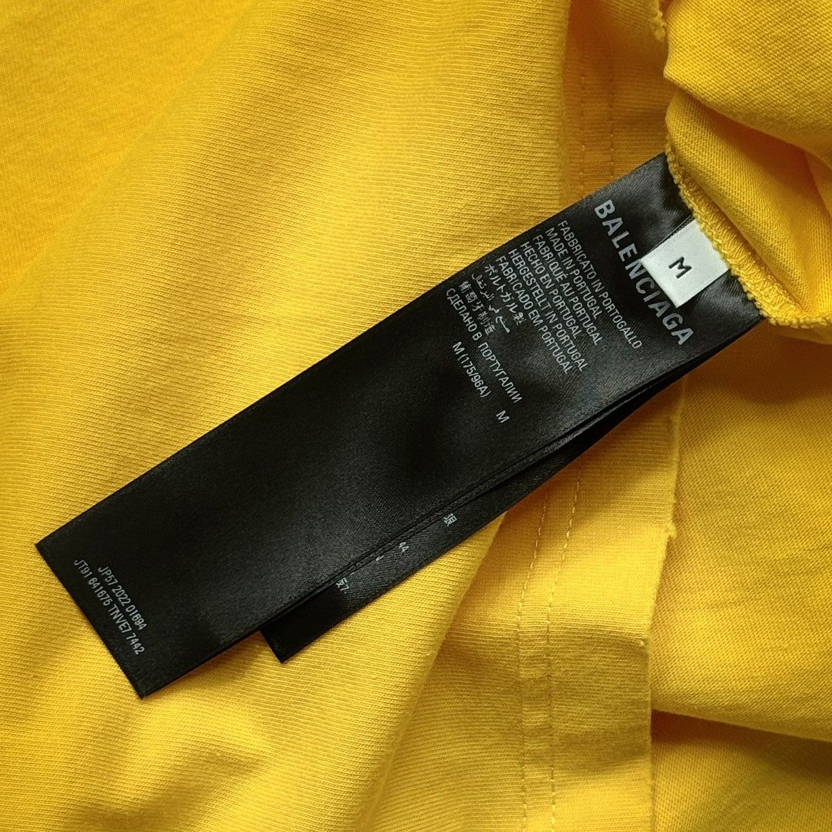 Balenciaga Balenciaga Hand Written Political Campaign Yellow T-Shirt Size US M / EU 48-50 / 2 - 4 Thumbnail