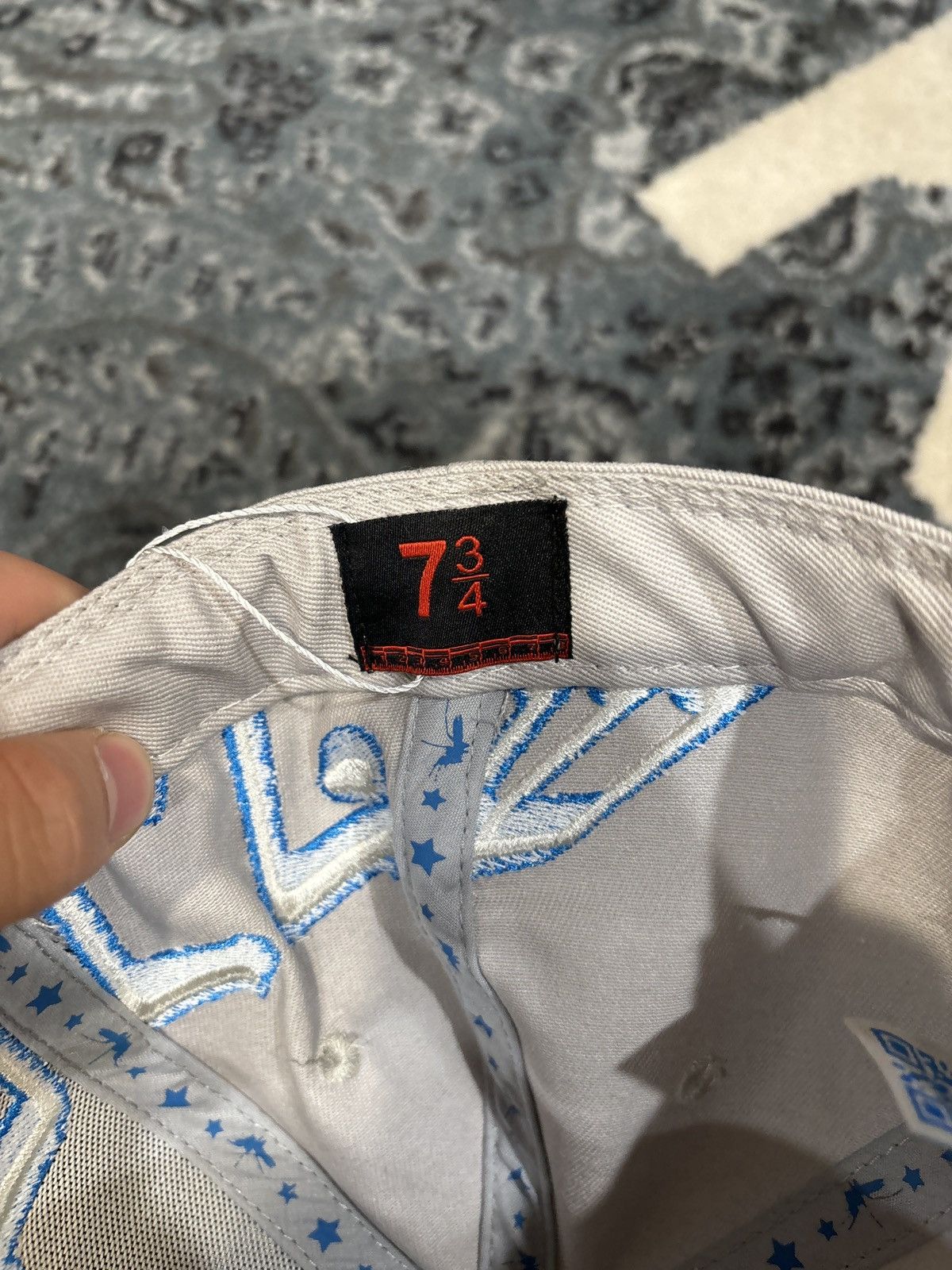 murd333r.fm Murd333r FM grey cap 7 3/4 Size ONE SIZE - 4 Thumbnail
