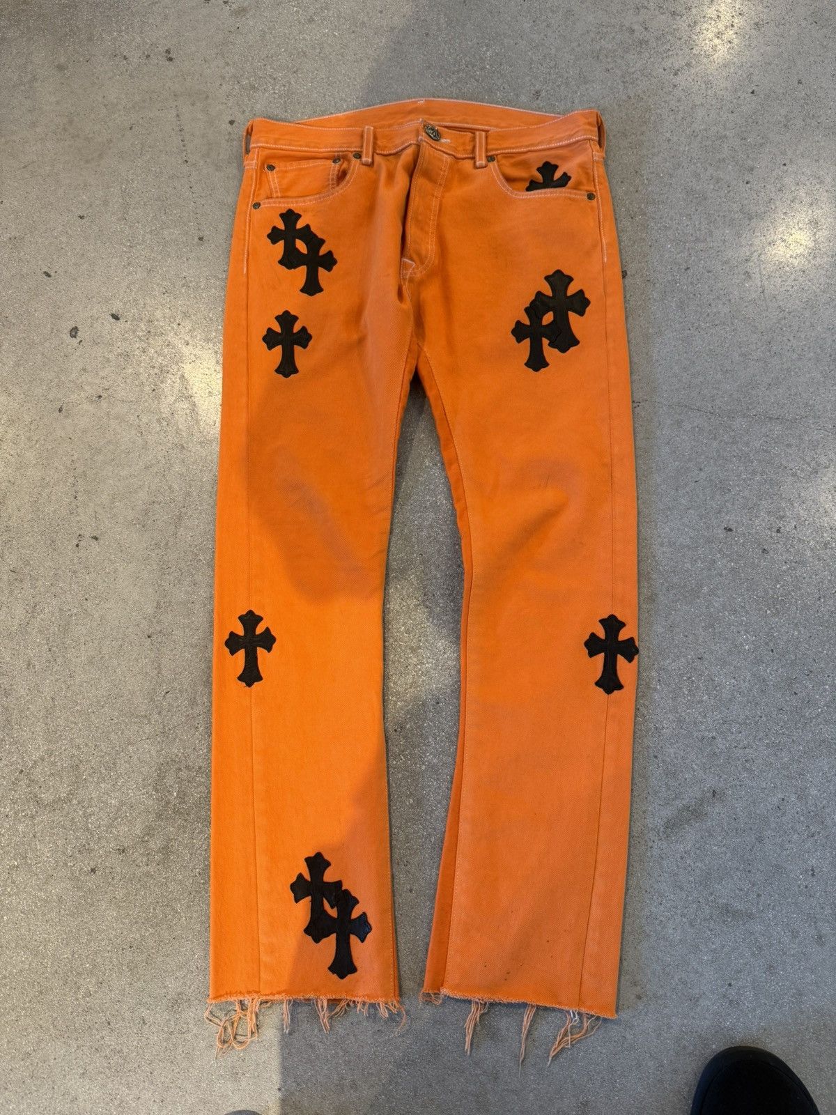 Chrome Hearts Art basel jeans x virgil abloh Size US 33 - 1 Thumbnail
