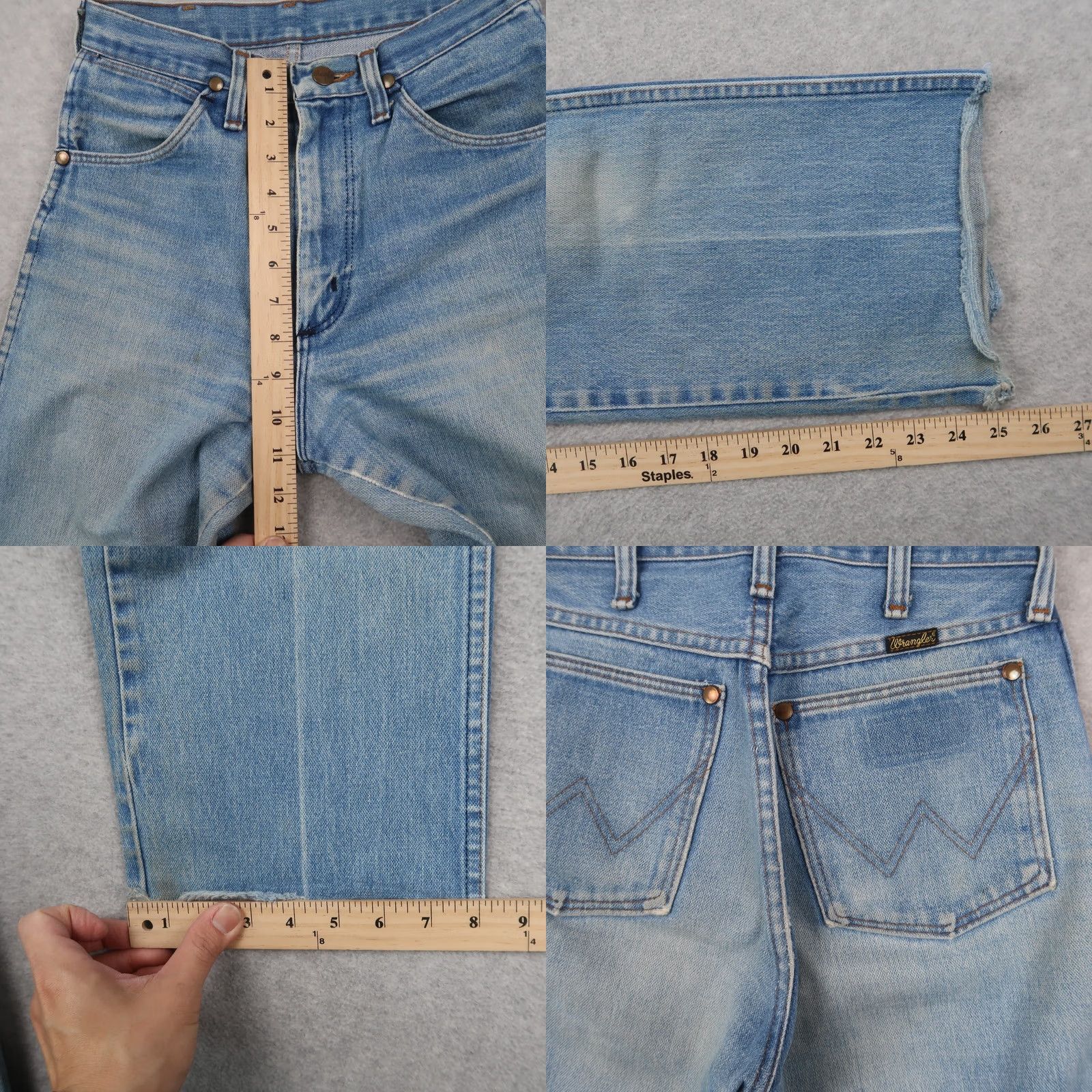 Wrangler VTG Wrangler 13MWZ Cowboy Cut Denim Jeans 27 Medium Wash USA Wrangler Jeans Men 5-Pocket Regular Blue Size US 27 - 9 Thumbnail