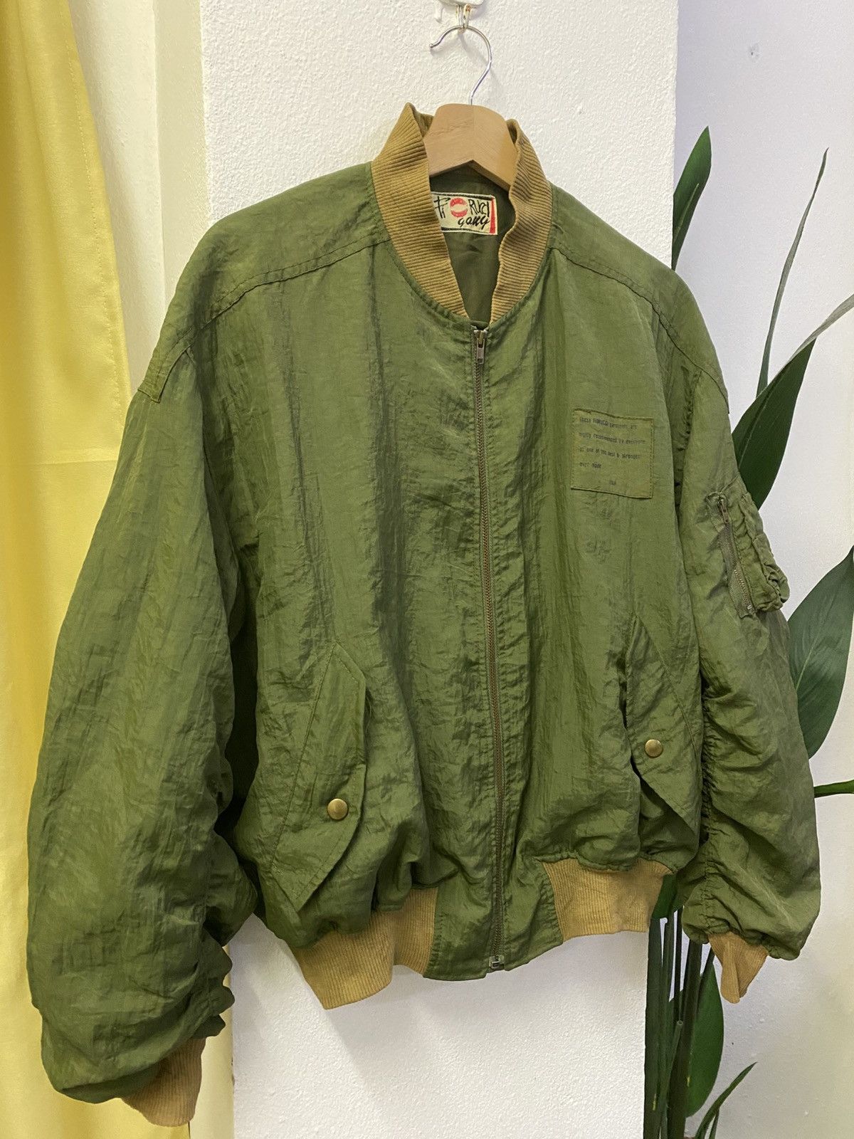 Fiorucci × Vintage Vintage 80s Fiorucci Bomber Jacket Size US L / EU 52-54 / 3 - 2 Thumbnail