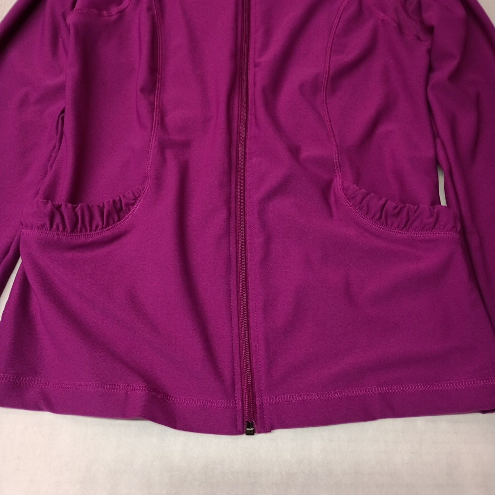 Other Xersion Purple Slim Fit Full Zip Track Jacket Pockets Size S Size S / US 4 / IT 40 - 2 Thumbnail