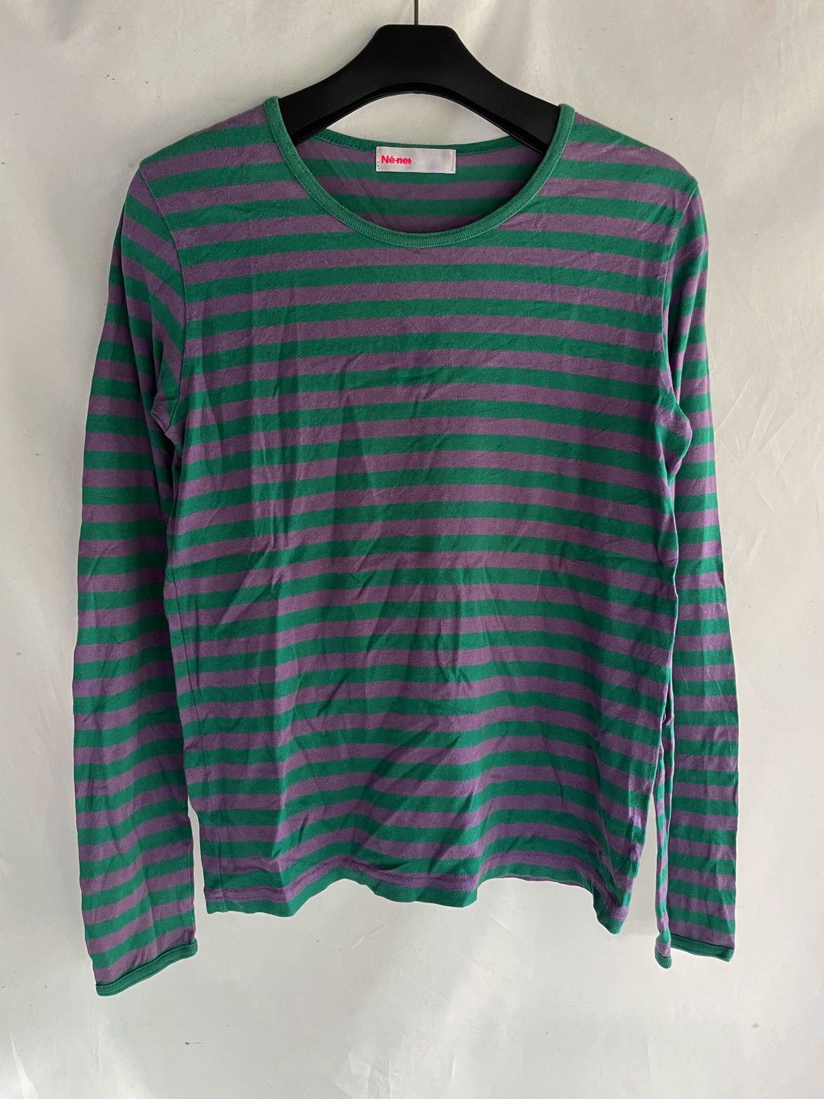 Ne-Net NE-NET BY ISSEY MIYAKE STRIPED LONG SLEEVE Size US S / EU 44-46 / 1 - 1 Thumbnail