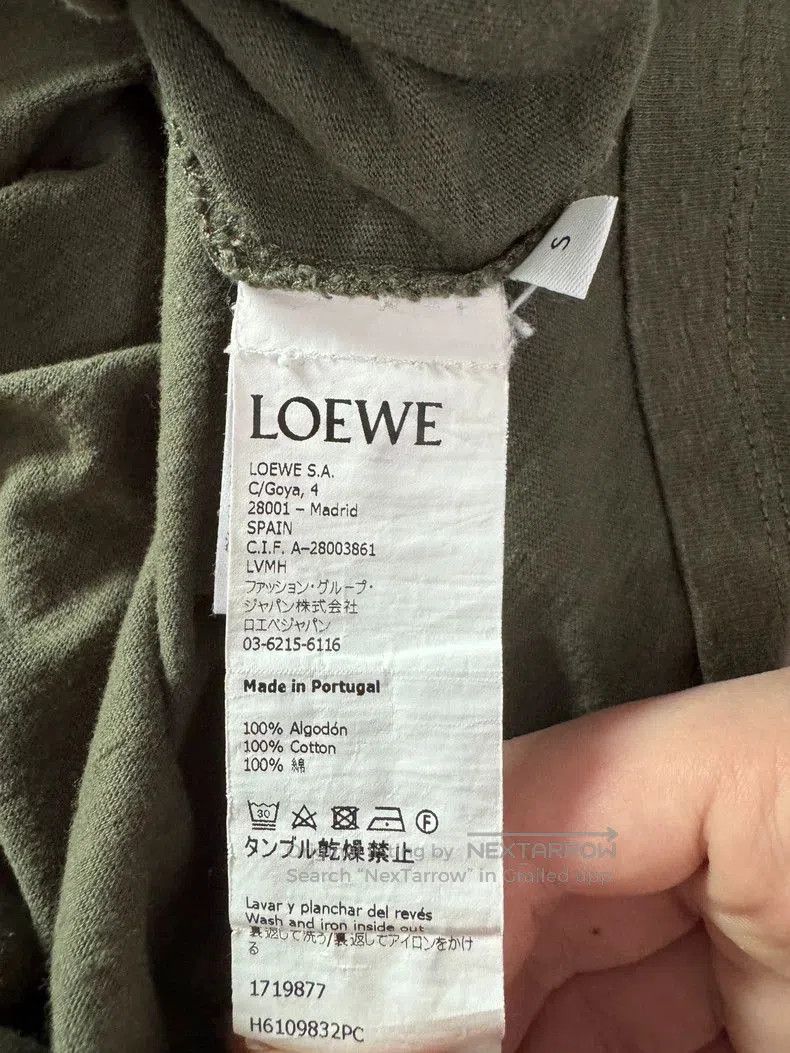 Loewe Loewe Short Sleeve T. Size US S / EU 44-46 / 1 - 4 Thumbnail