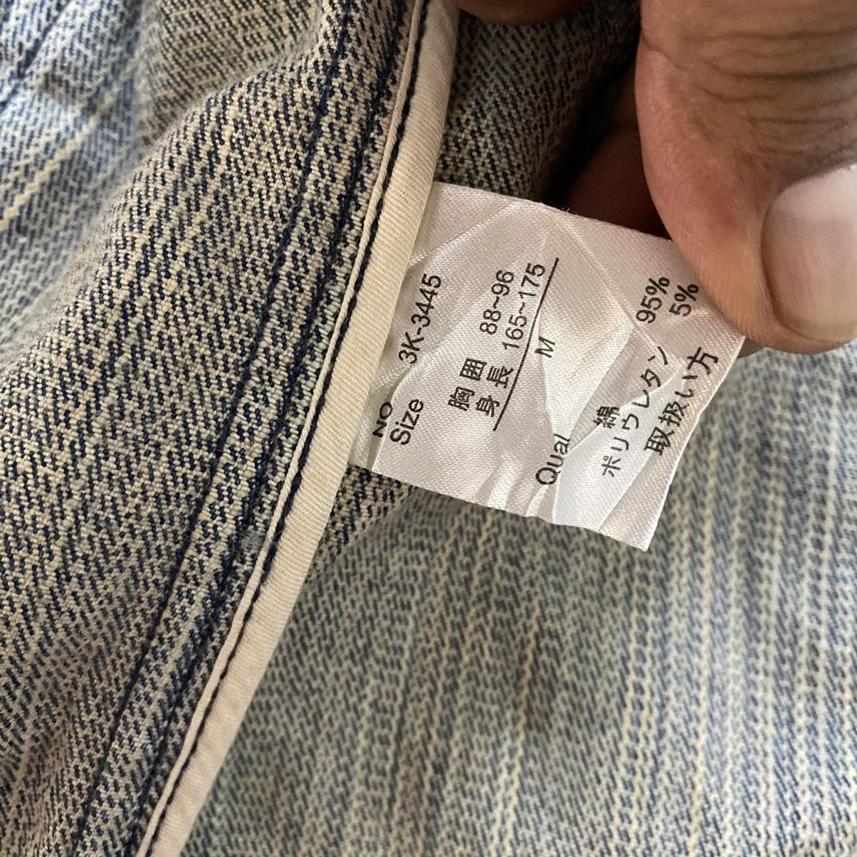 Vintage ⚡️Vintage Fissare stripe stiches chore style jacket Size US M / EU 48-50 / 2 - 10 Thumbnail