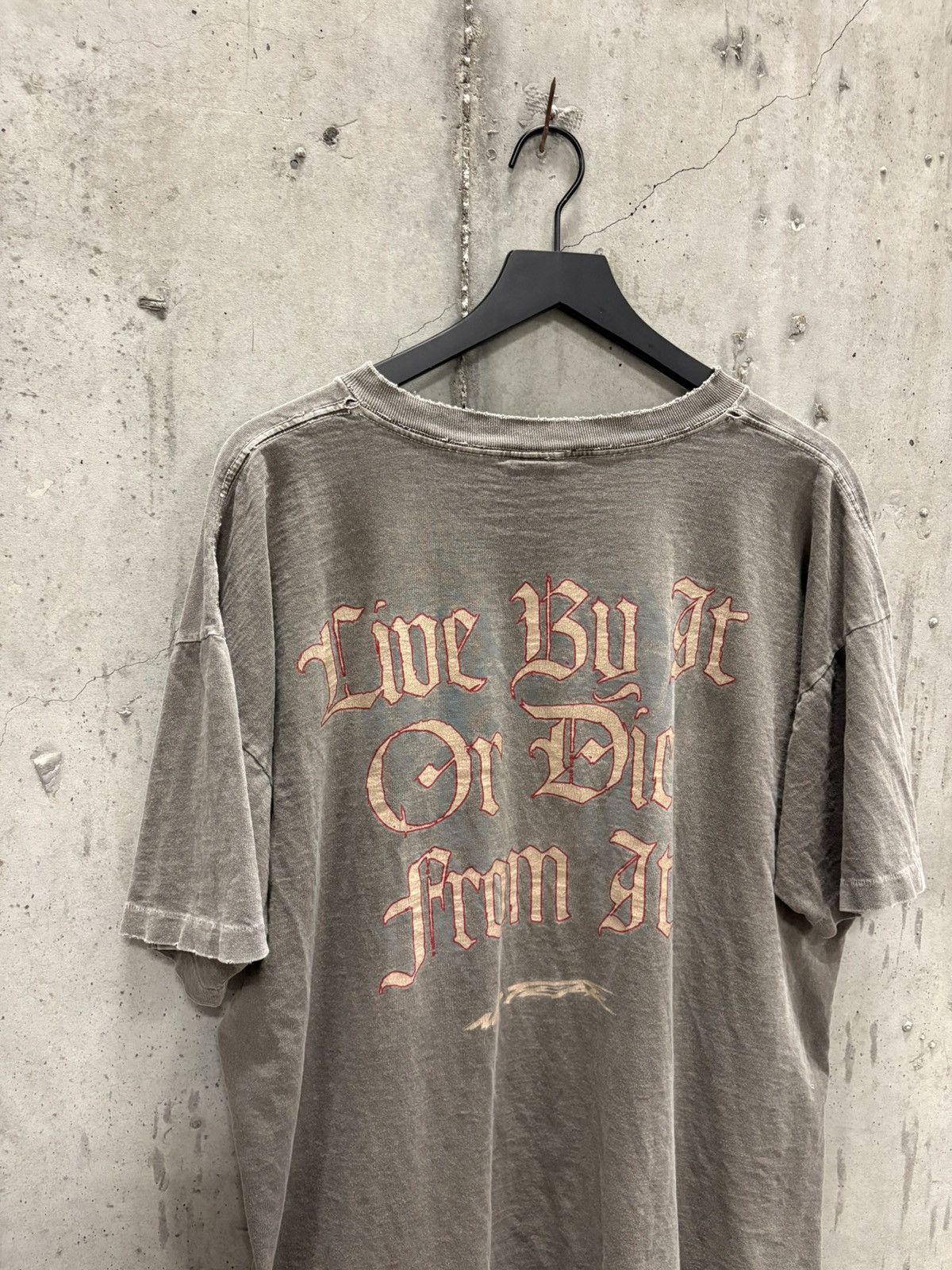 Vintage Vintage No Fear Shirt Faded Distressed Thrashed Grunge Band Size US XXL / EU 58 / 5 - 6 Thumbnail