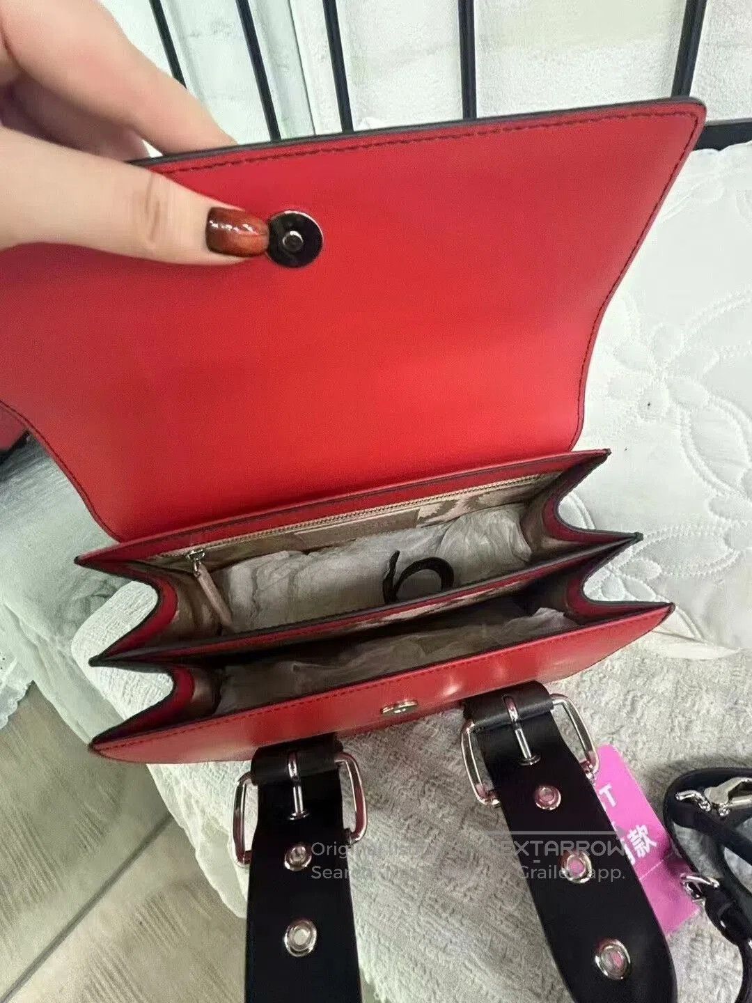 Vivienne Westwood vivienne westwood red leather crossbody bag. Size ONE SIZE - 7 Thumbnail