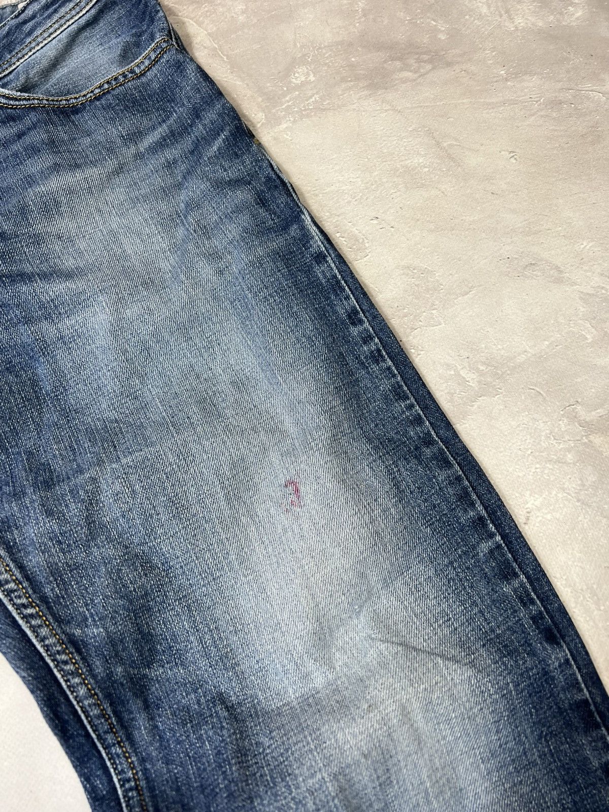 Diesel Vintage Diesel Baggy Y2k Distressed Fade Pants Size US 33 - 7 Thumbnail