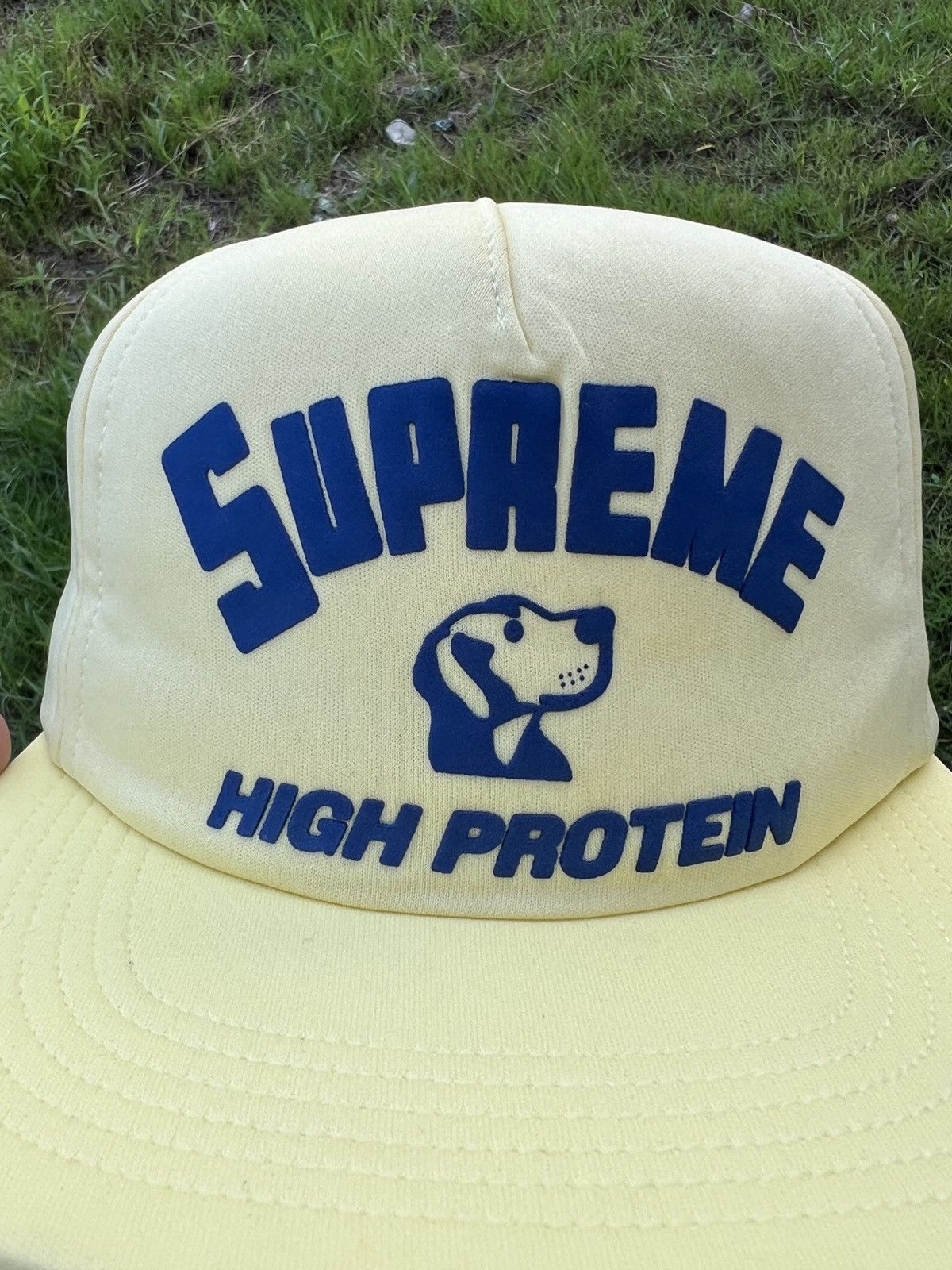 Supreme SUPREME New York High Protein 5 Panel HatCap Adjustable 2017 Size ONE SIZE - 2 Thumbnail