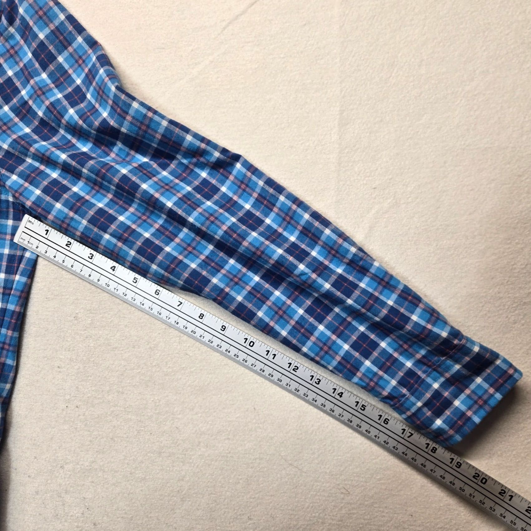 Vineyard Vines Vineyard Vines Shirt Blue Plaid Performance Button Up Adult Men's XS Extra Small Size US XS / EU 42 / 0 - 5 Thumbnail