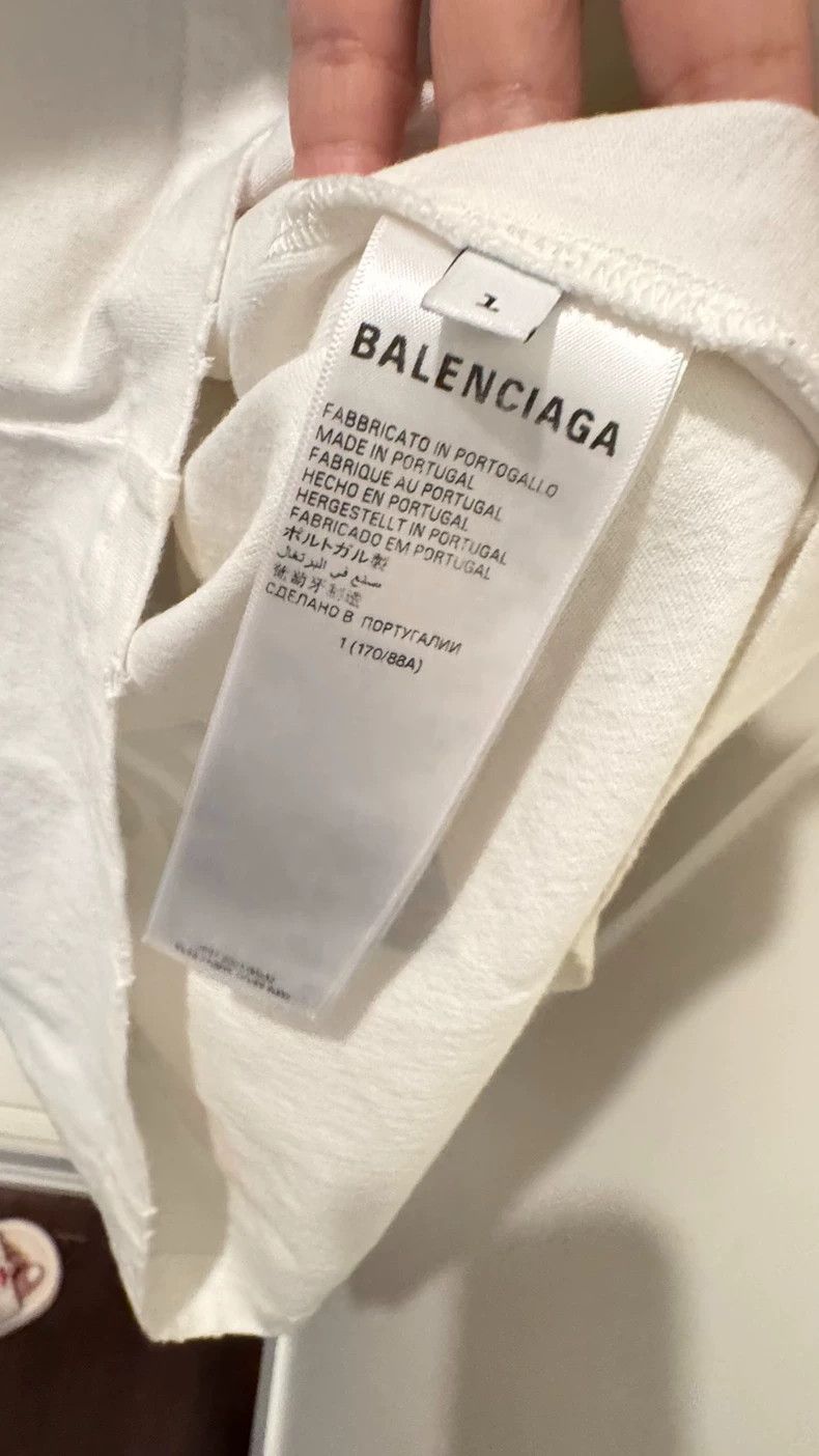 Balenciaga Balenciaga Full-printed logo short sleeve Size US S / EU 44-46 / 1 - 3 Thumbnail