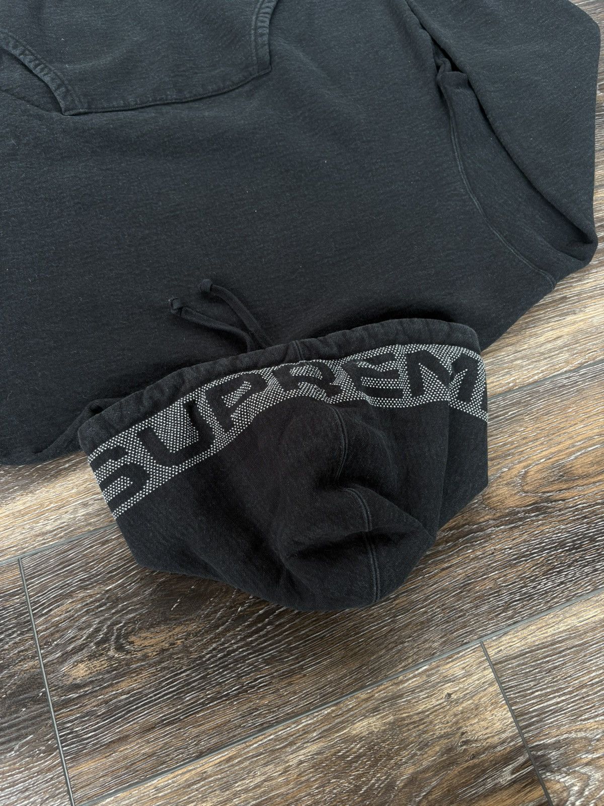 Supreme Supreme Jacquard Stripe Hoodie SS24 Black Size US M / EU 48-50 / 2 - 3 Thumbnail