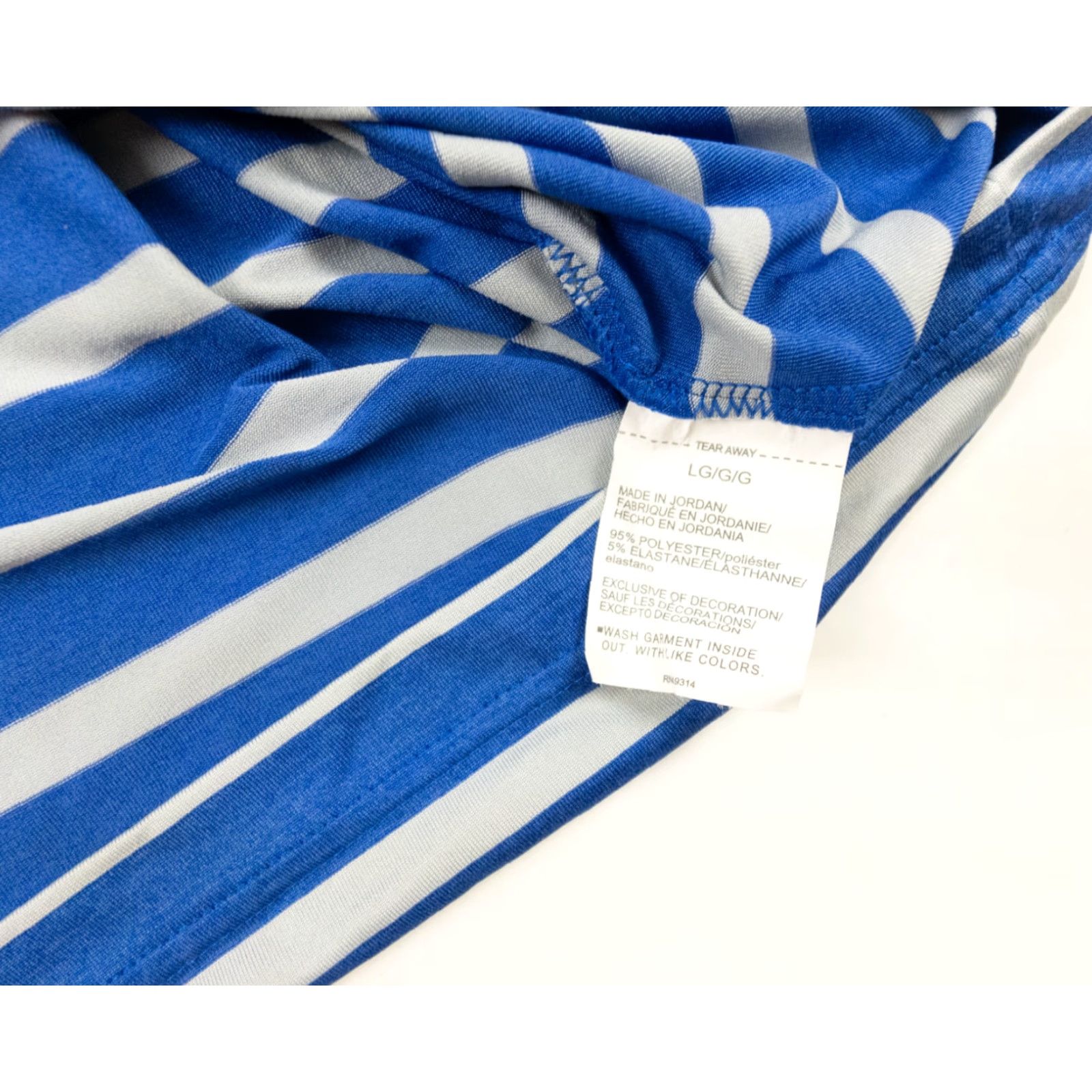 Under Armour Under Armour Polo Shirt Men Short Sleeve Blue Striped The Playoff Polo Shirt Large Sports Golf Mens Shirts Size US L / EU 52-54 / 3 - 7 Thumbnail