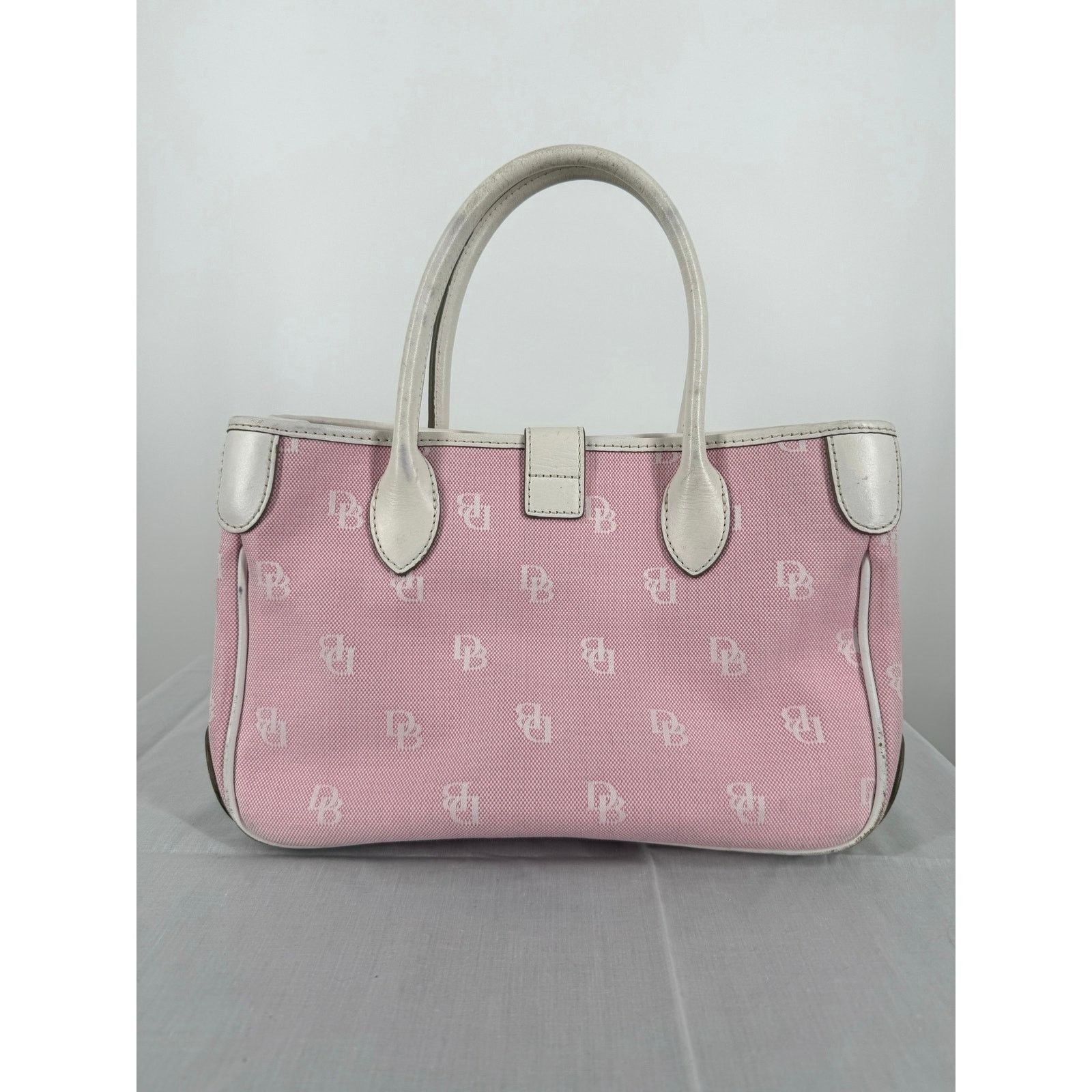 Dooney & Bourke Vintage Dooney & Bourke Signature Canvas and Leather Satchel Size ONE SIZE - 2 Thumbnail