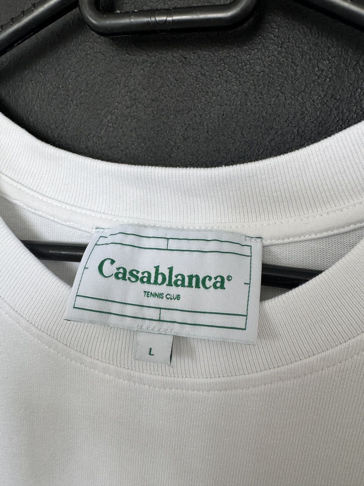 Casablanca Casablanca Vue De Damas T-Shirt White FW23 Size US L / EU 52-54 / 3 - 5 Thumbnail