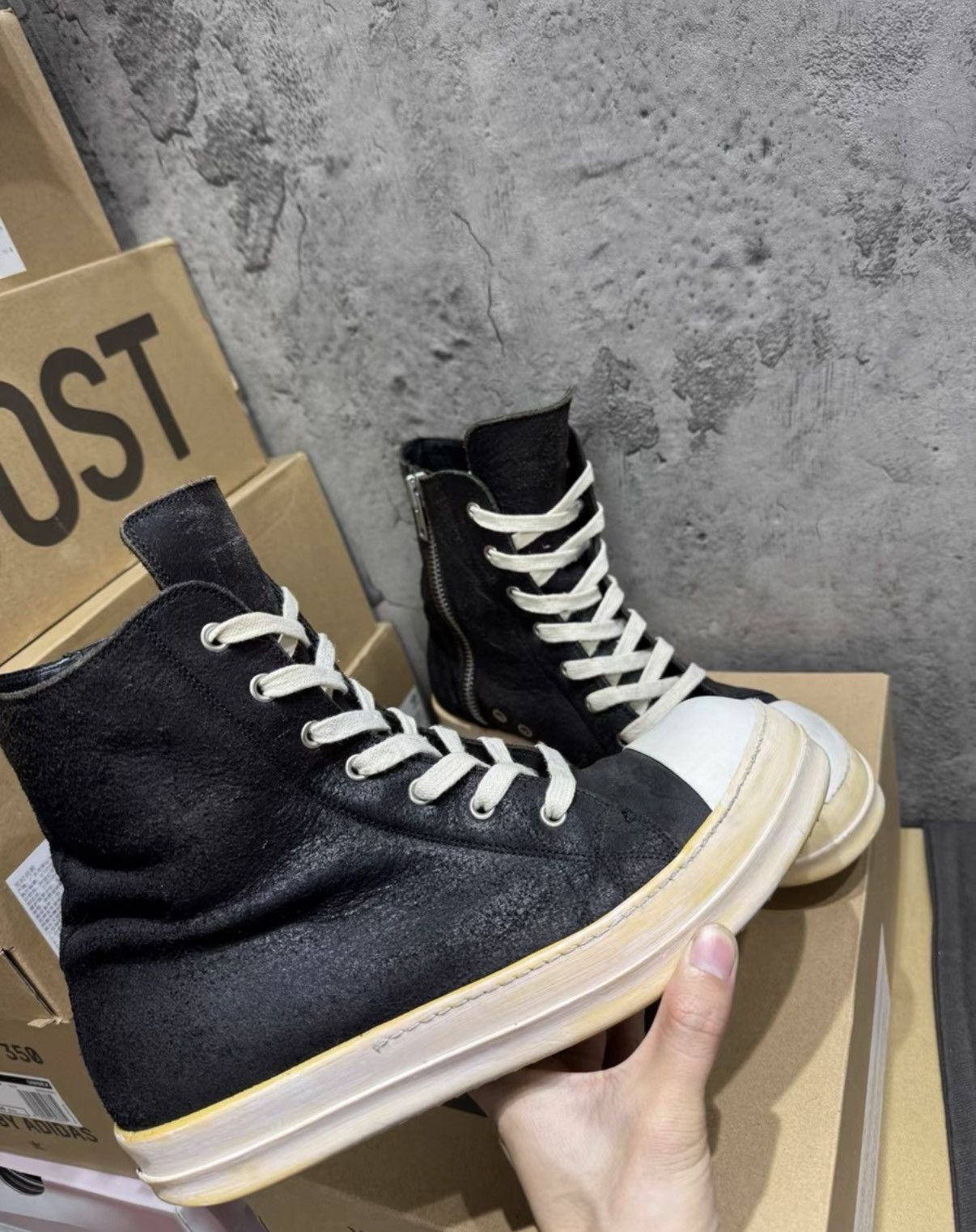 Rick Owens Rick Owens Main Line Ramones K37 Size US 8 / EU 41 - 6 Thumbnail